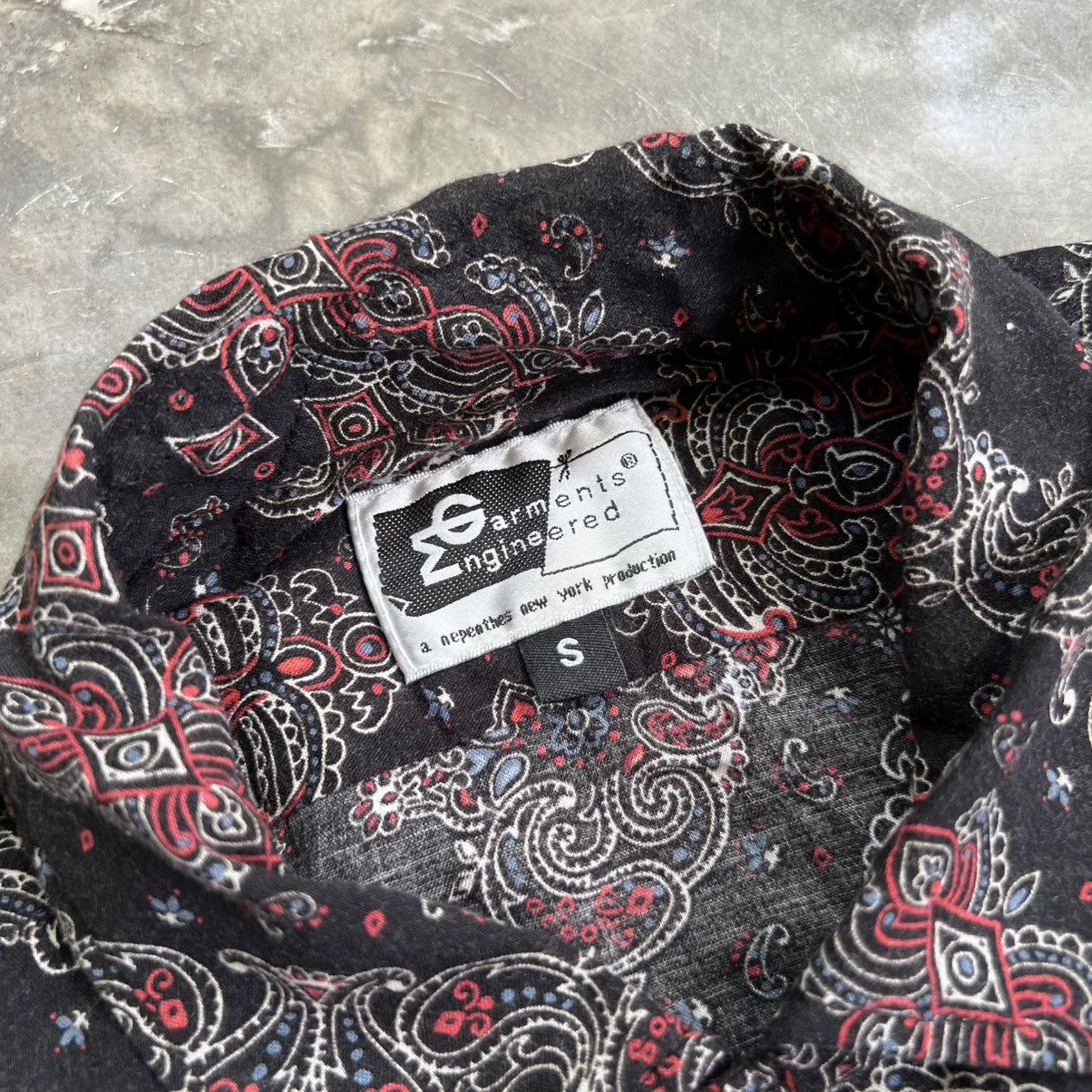 Engineered Garments Engineered Garment Paisley Pattern Shirt Size US S / EU 44-46 / 1 - 4 Thumbnail