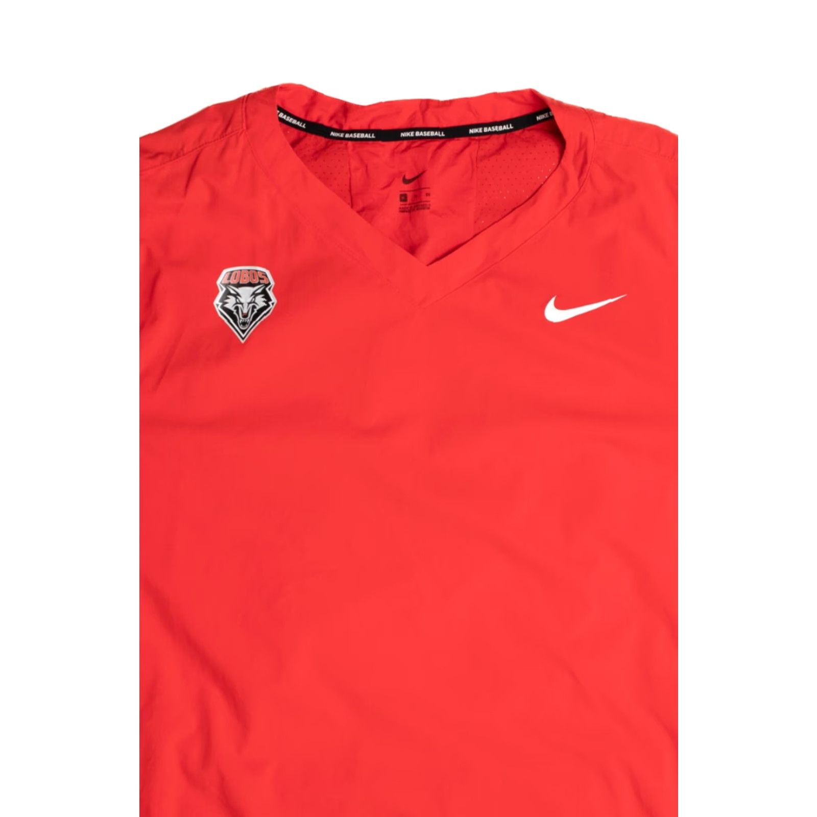 Nike VINTAGE Nike X-Large Red Lightweight Jacket Lobos Logo Pullover Size US XL / EU 56 / 4 - 2 Thumbnail