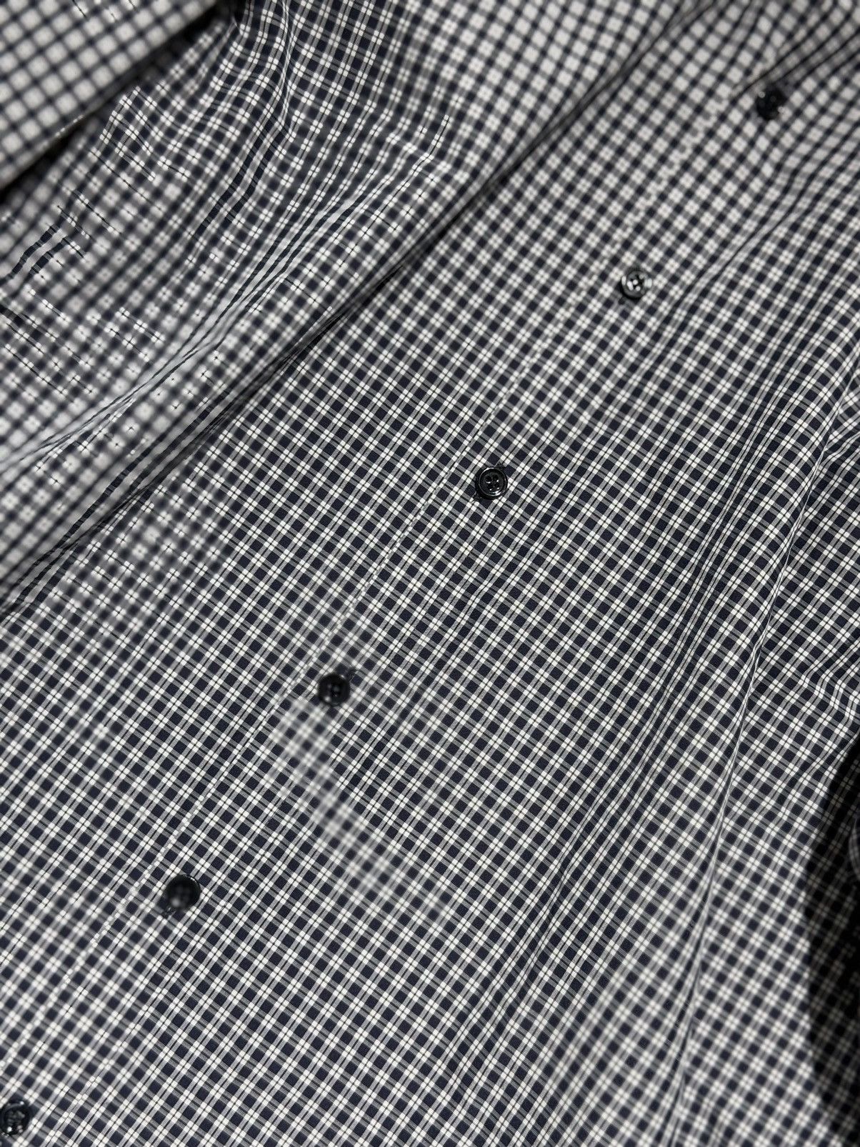 Balenciaga Balenciaga 17AW Check Swing Shirt Oversized Demna Size US XL / EU 56 / 4 - 3 Thumbnail