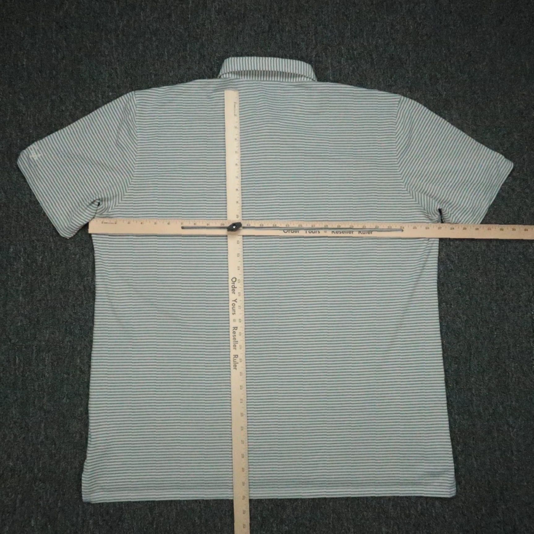 Vintage Holderness & Bourne Shirt Mens XXL Gray White Tailored Fit Maxwell Double Eagle Size US XXL / EU 58 / 5 - 7 Thumbnail