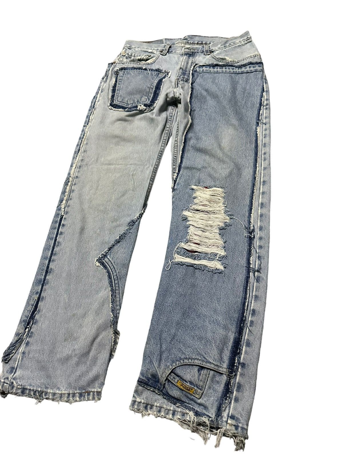 Levi's 🔥Rare🔥Vintage Levi’s 505 blue denim jeans Size US 32 / EU 48 - 4 Thumbnail