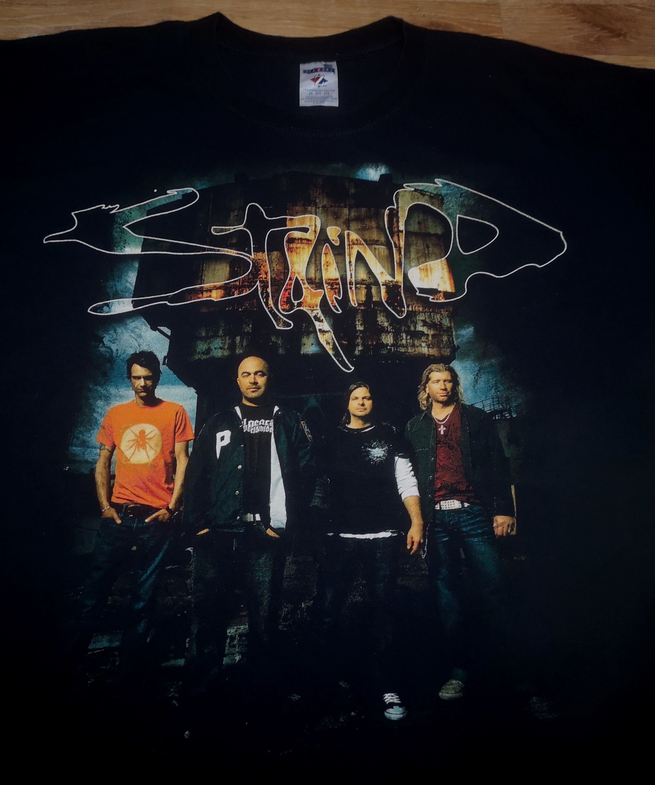 Band Tees × Vintage Vintage OG y2k STAIND Band 2008 Tour Concert Promo T Shirt Size US XXL / EU 58 / 5 - 4 Thumbnail