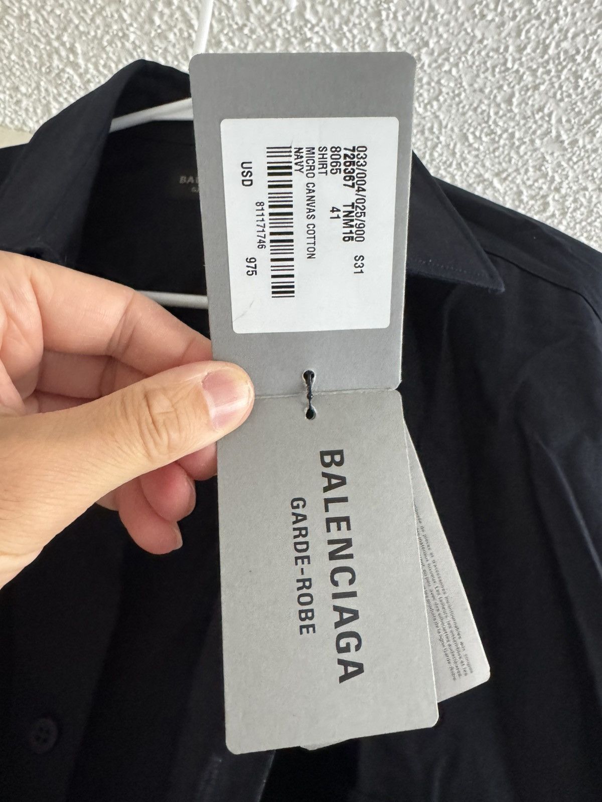 Balenciaga Balenciaga Button-Up Shirt Size US XS / EU 42 / 0 - 4 Thumbnail