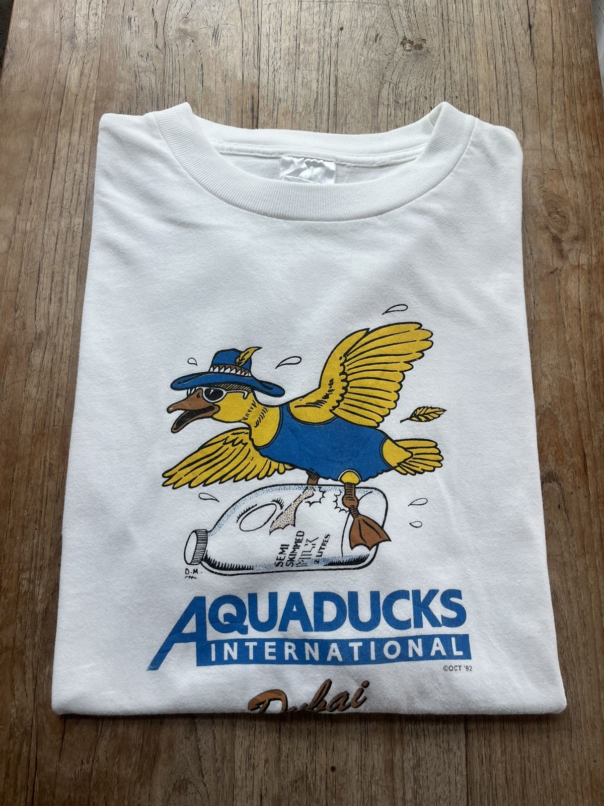 Vintage Vintage AQUADUCKS INTERNATIONAL 1992’s company Tshirt Size US XXL / EU 58 / 5 - 1 Thumbnail