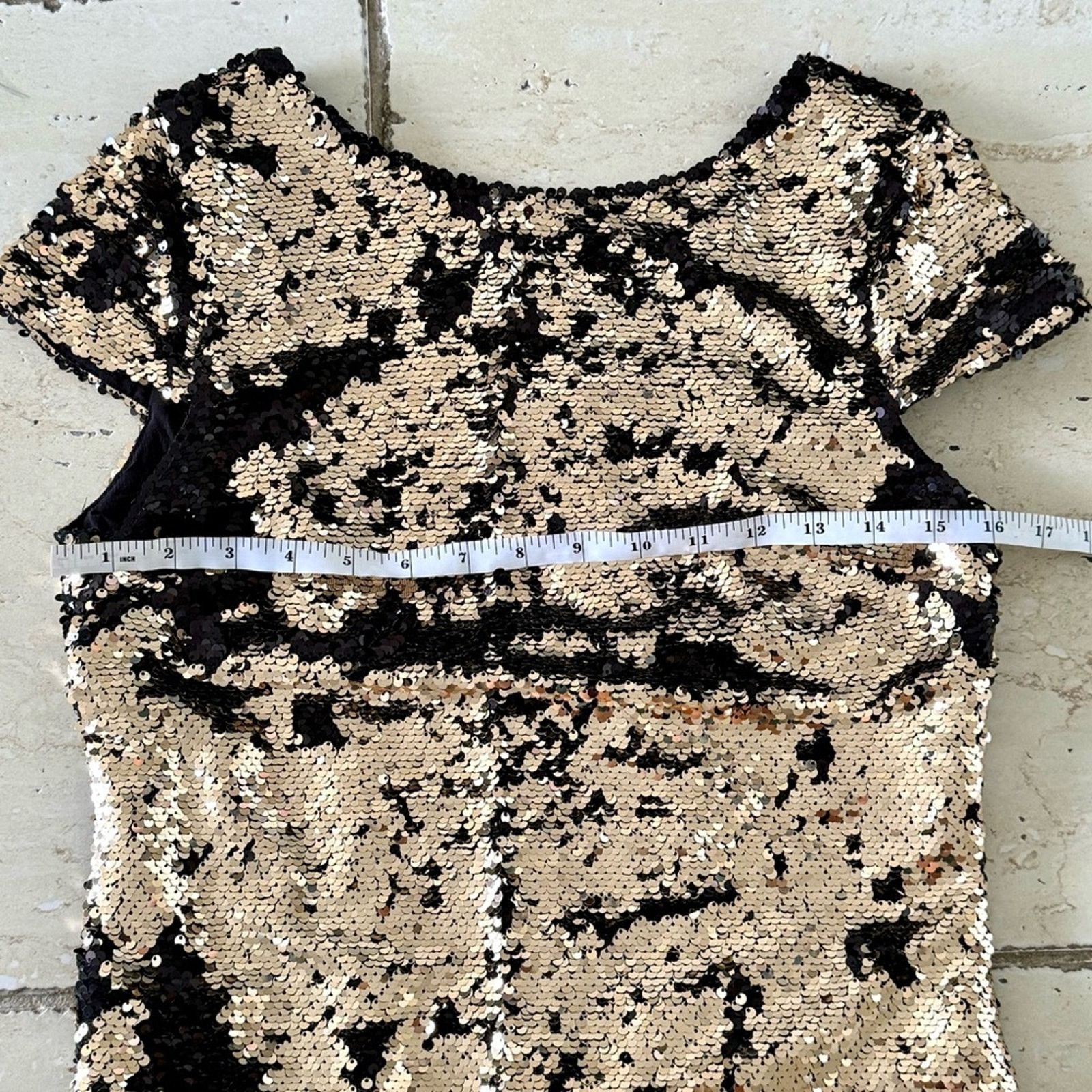 Sam Edelman NWT! SAM EDELMAN Sequined Dress, Size 4 Size S / US 4 / IT 40 - 10 Thumbnail