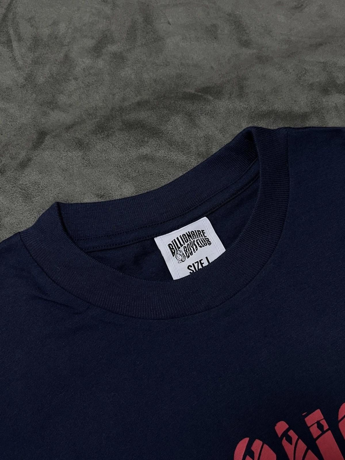 Billionaire Boys Club Billionaire Boys Club BBC Classic Arch Logo T-Shirt Navy L Size US L / EU 52-54 / 3 - 3 Thumbnail