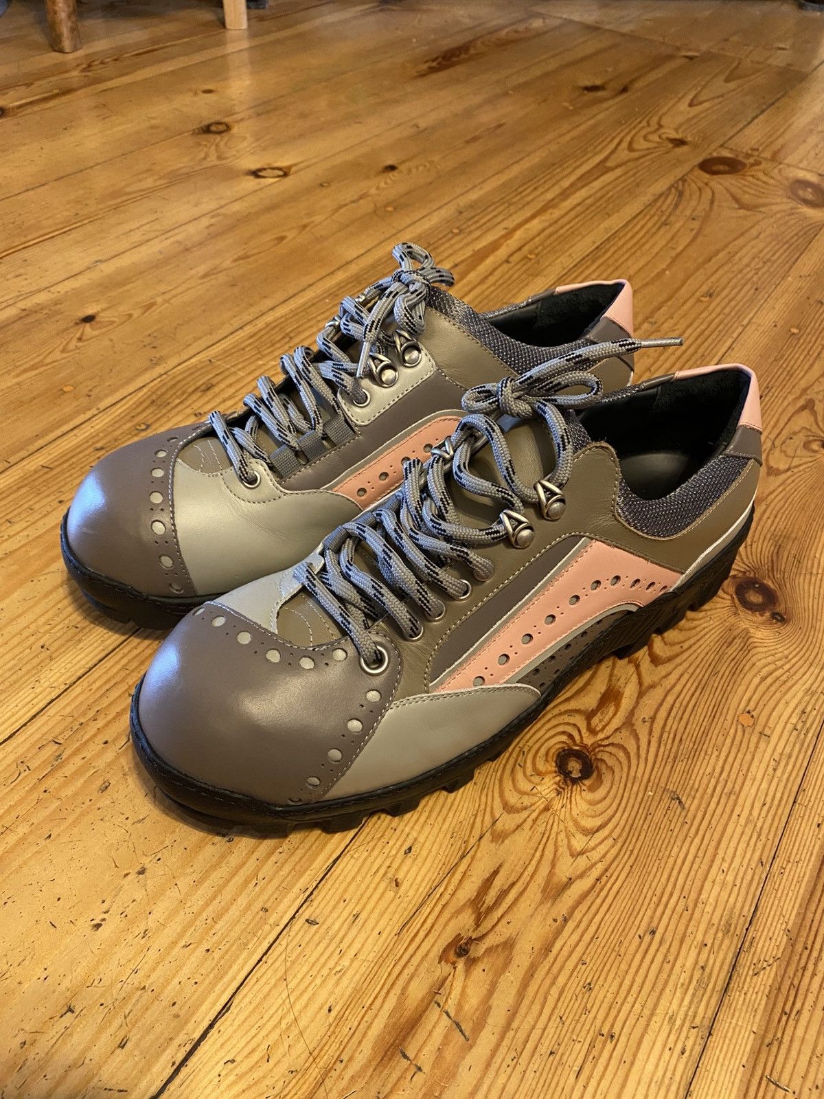 Kiko Kostadinov Haidu lace-up leather shoes | Grailed