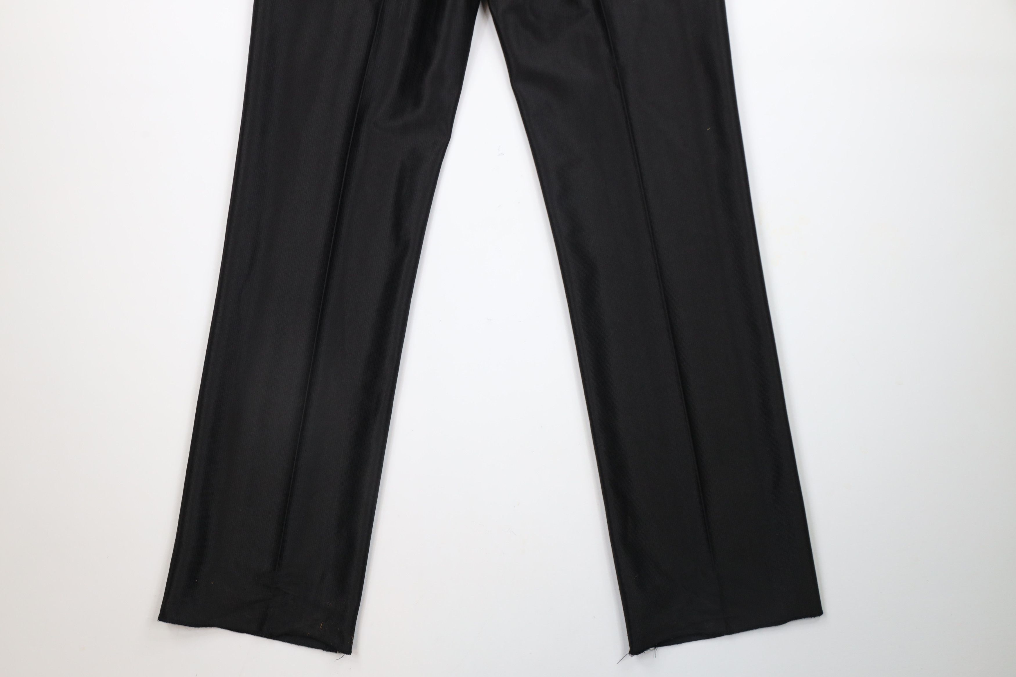 Vintage Vintage 90s Rockabilly Western Trim Wide Leg Pants Black Size US 30 / EU 46 - 10 Thumbnail
