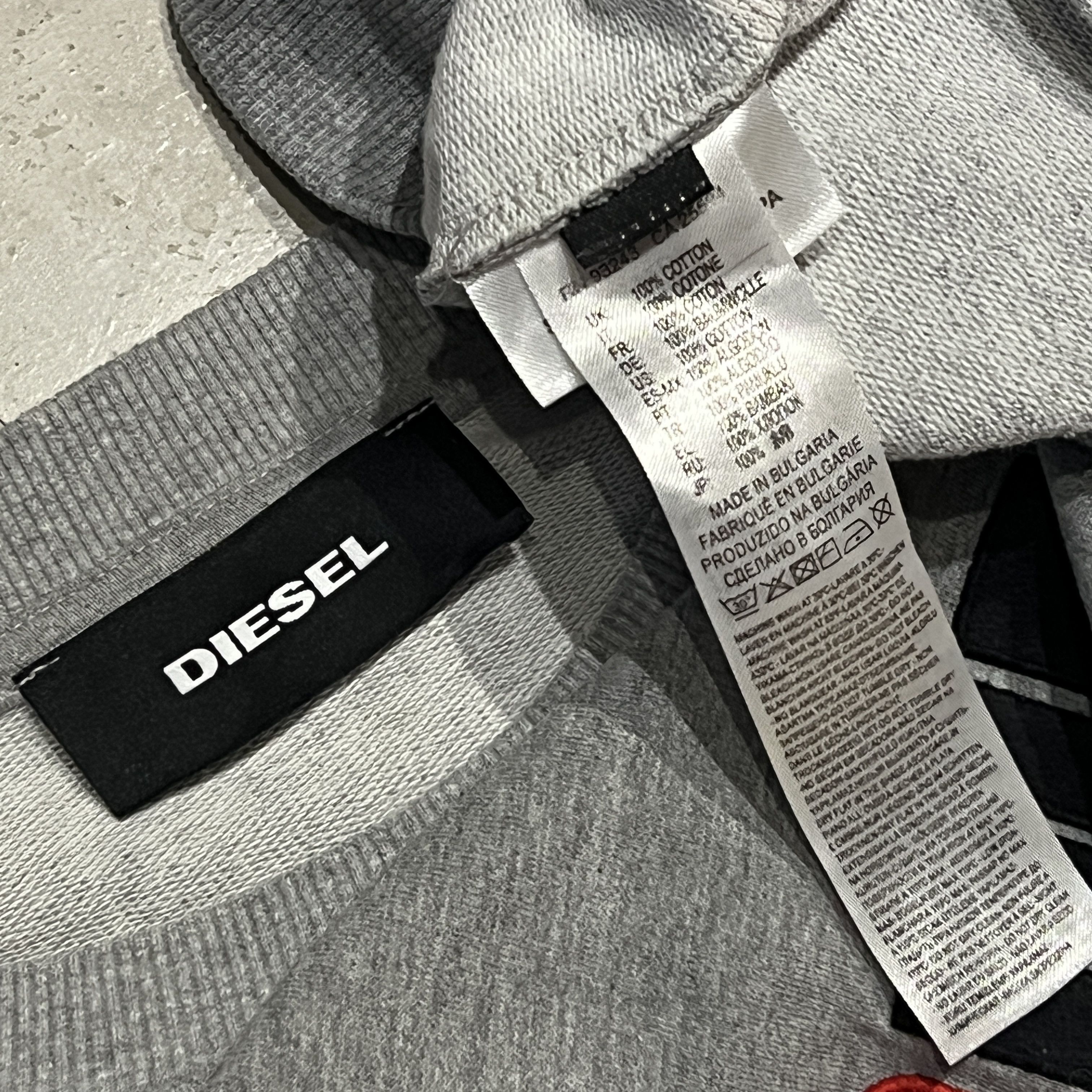 Diesel Diesel S Crewneck Division Felpa Size US M / EU 48-50 / 2 - 5 Thumbnail