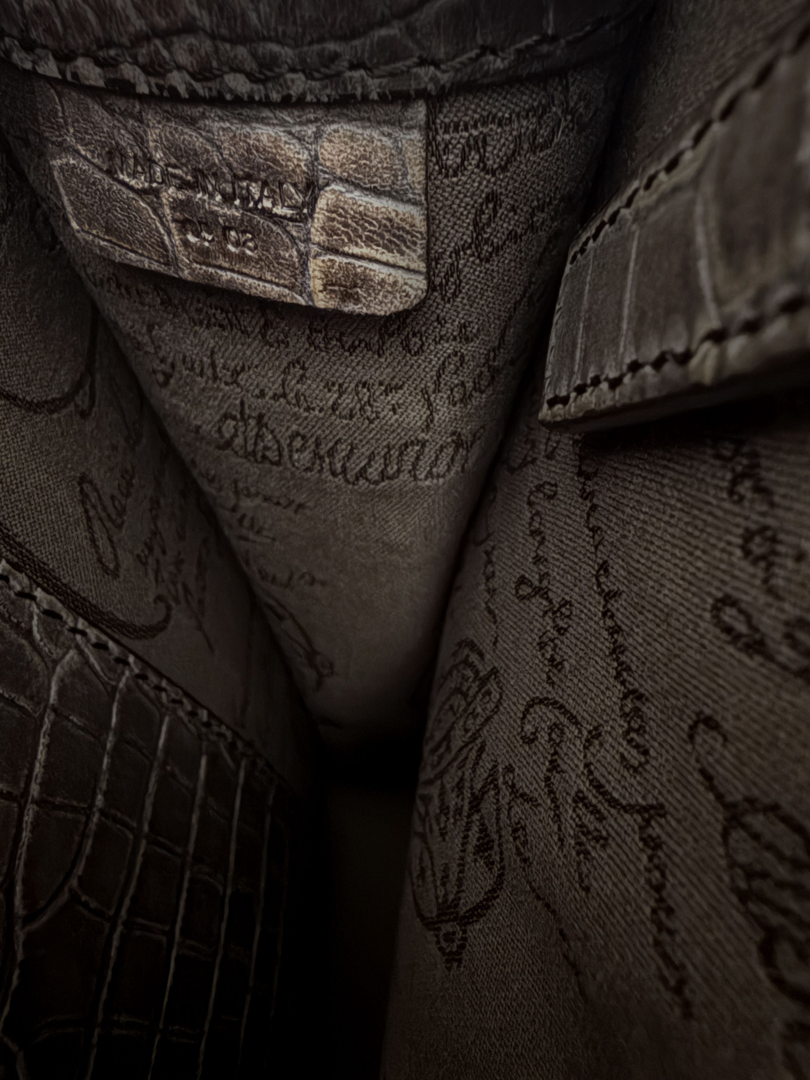 Berluti Ultimate Rare $36K MTO BERLUTI Alligator Crocodile Briefcase Size ONE SIZE - 24 Thumbnail