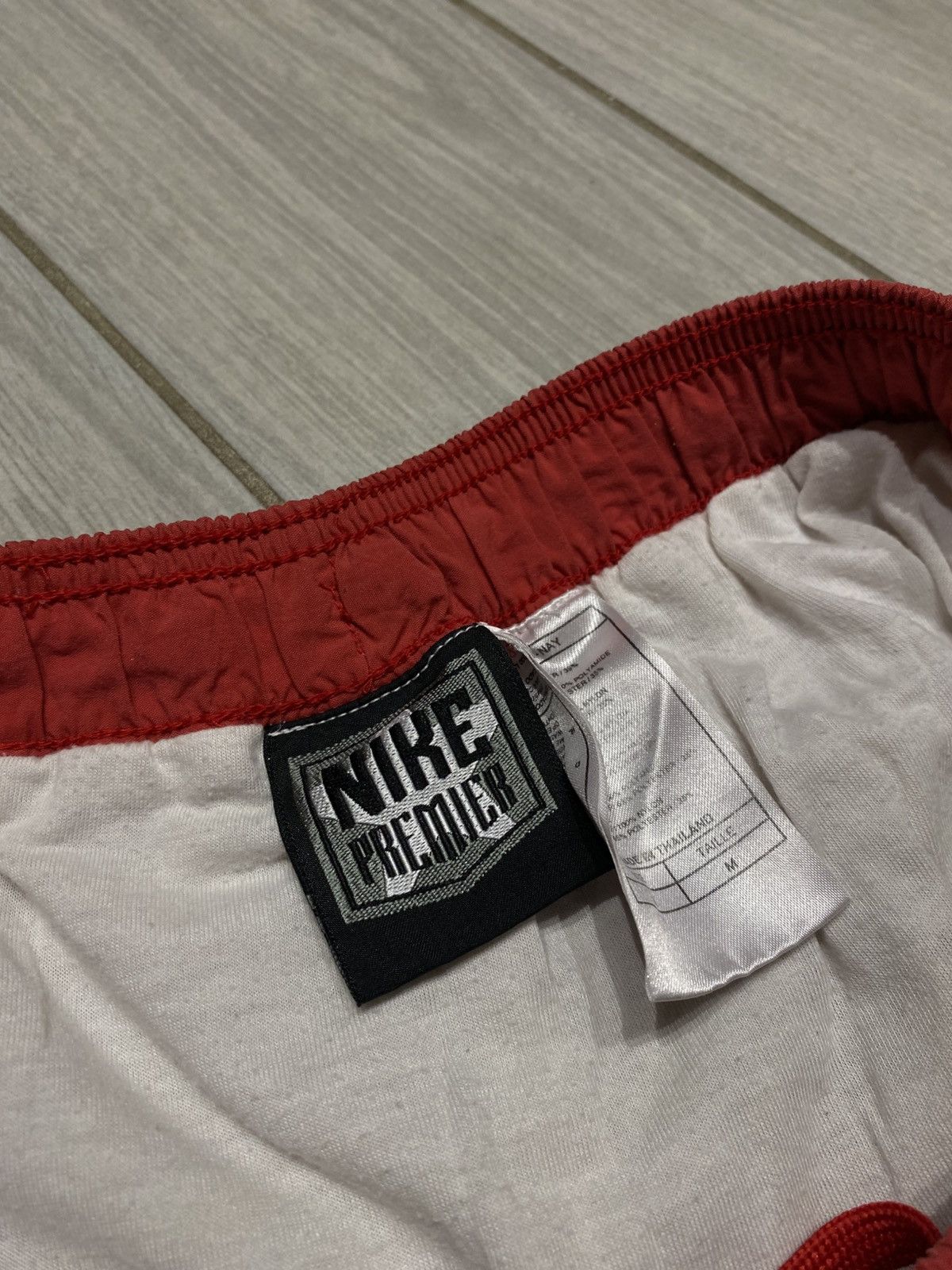 Nike Genuine Vintage Nike Arsenal M / 94/95/96 White Home Shorts Size US 32 / EU 48 - 6 Thumbnail