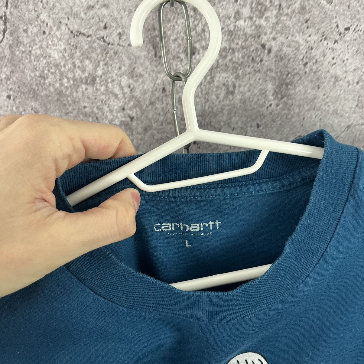 Carhartt Wip × Vintage Carhartt Wip Be Nice To Your Mother Tee Big Logo Size L Size US L / EU 52-54 / 3 - 8 Thumbnail