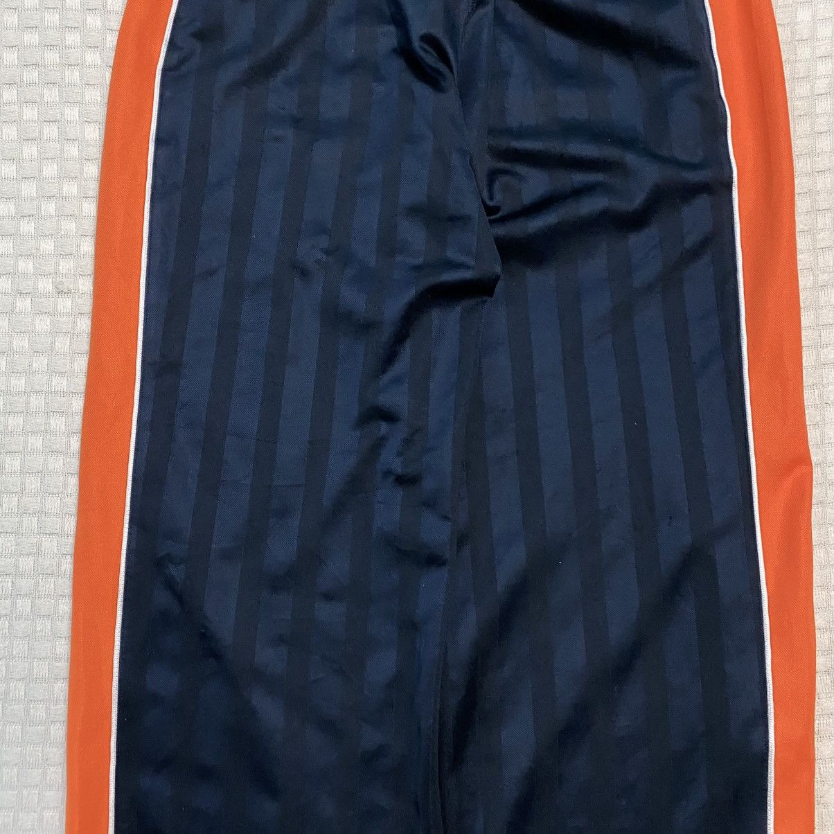 Carhartt Wip × Nike 💥 VINTAGE NIKE 90S BAGGY WIDE LEG SWOOSH TRACK PANTS Y2K Size US 36 / EU 52 - 15 Thumbnail