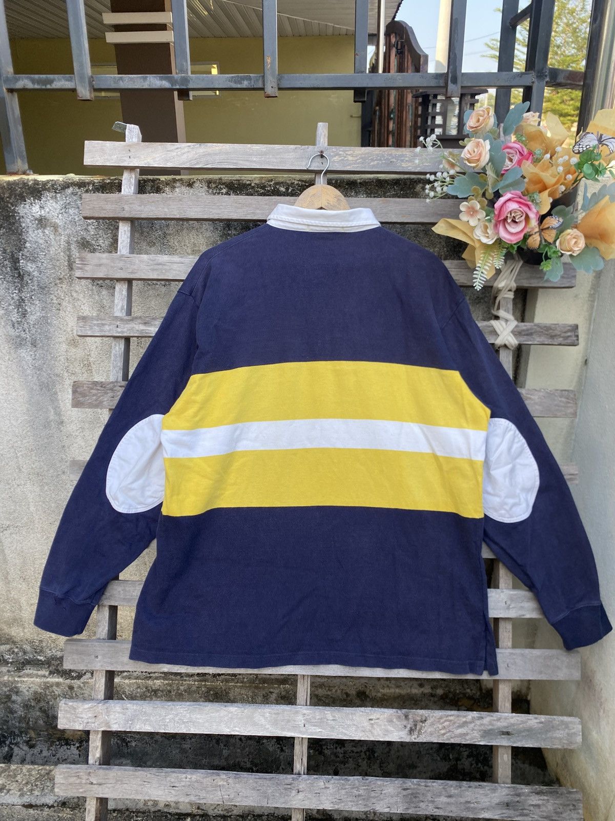 Polo Ralph Lauren Vintage Polo Ralph Lauren Rugby Shirt Size US XL / EU 56 / 4 - 5 Thumbnail