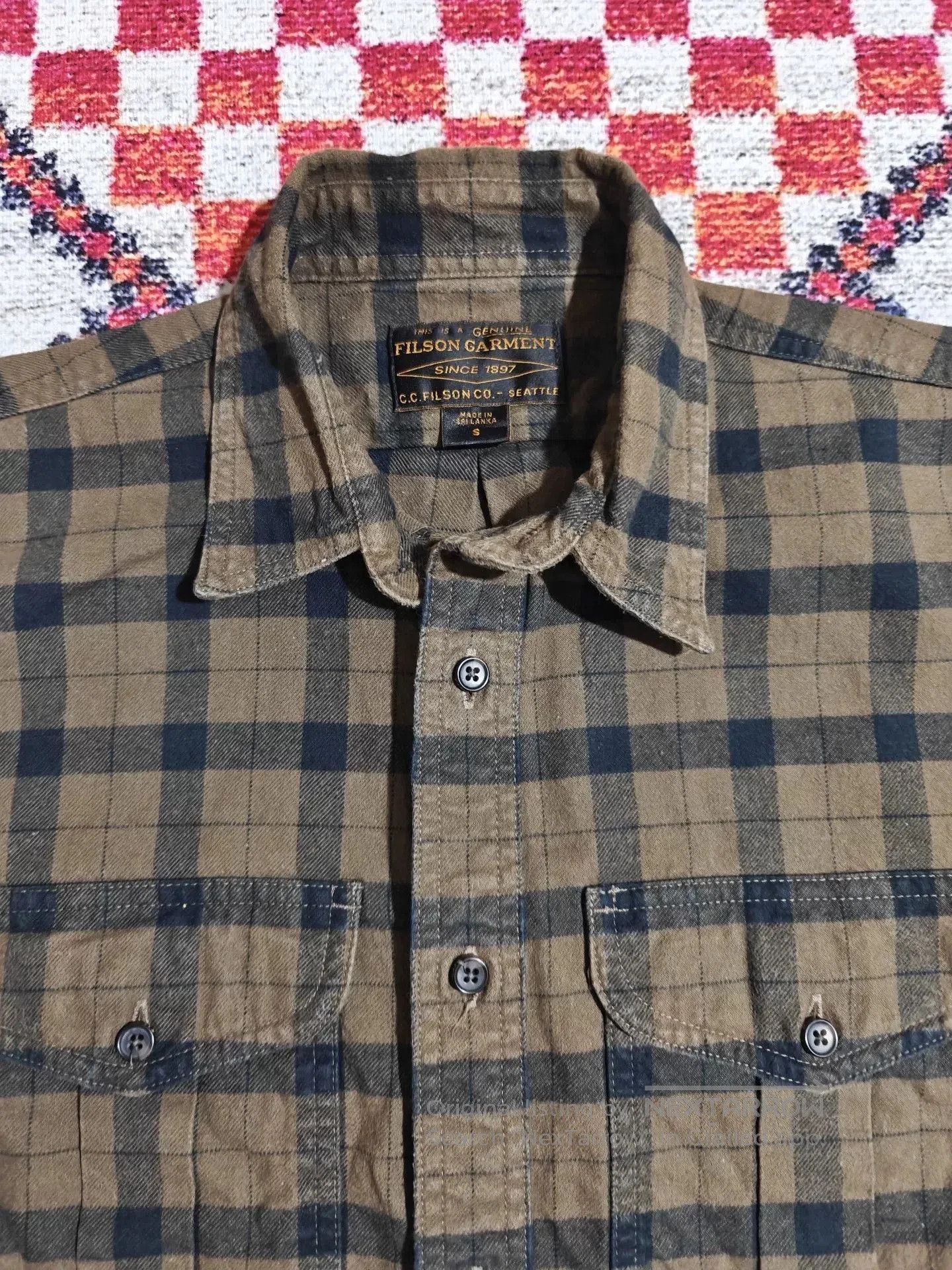 Filson Filson Alaska Guide 8oz Flannel Cotton Shirt. Size US S / EU 44-46 / 1 - 4 Thumbnail