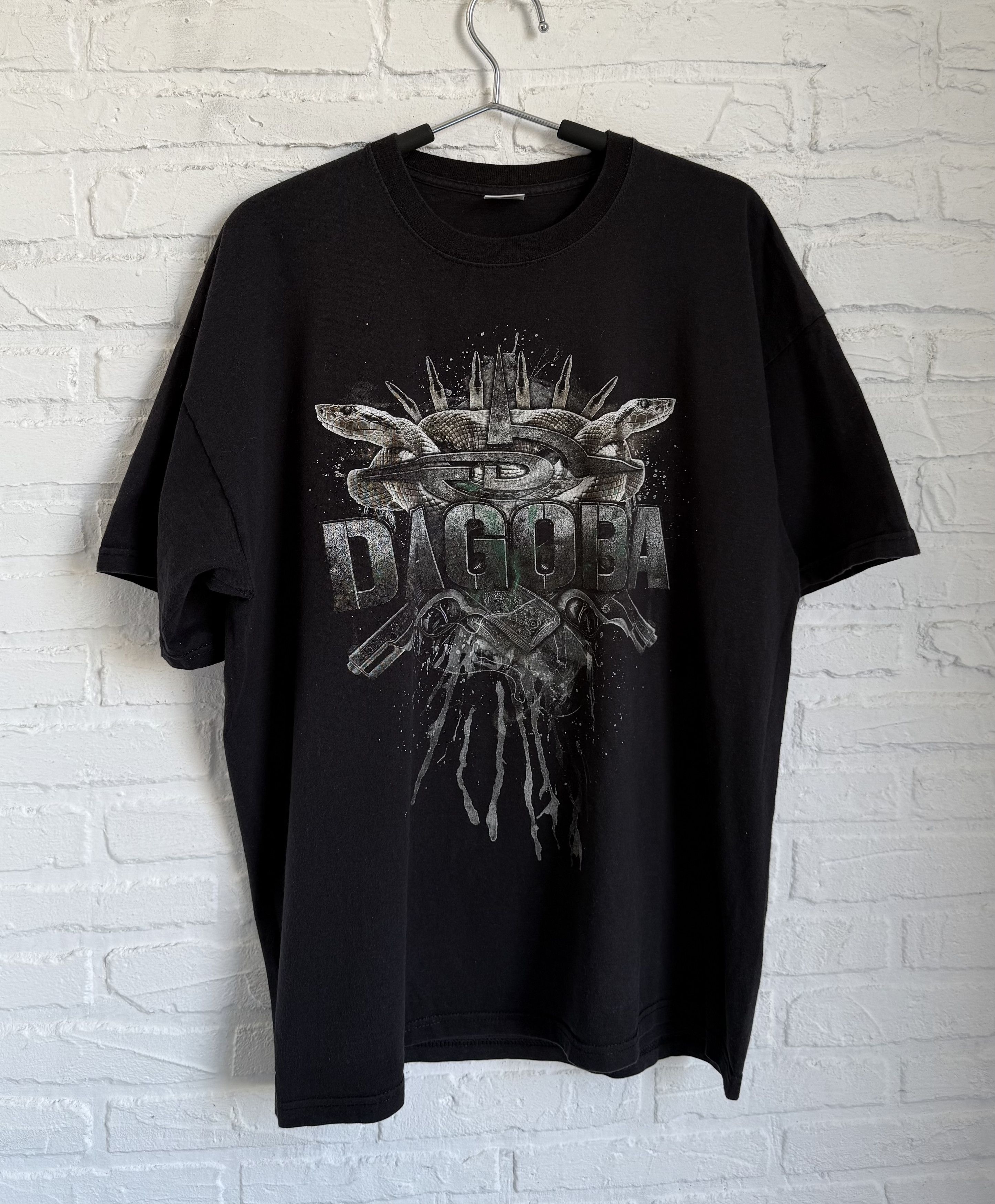 Band Tees Vintage 2010 Dagoba waves of doom t-shirt Size US XL / EU 56 / 4 - 1 Thumbnail