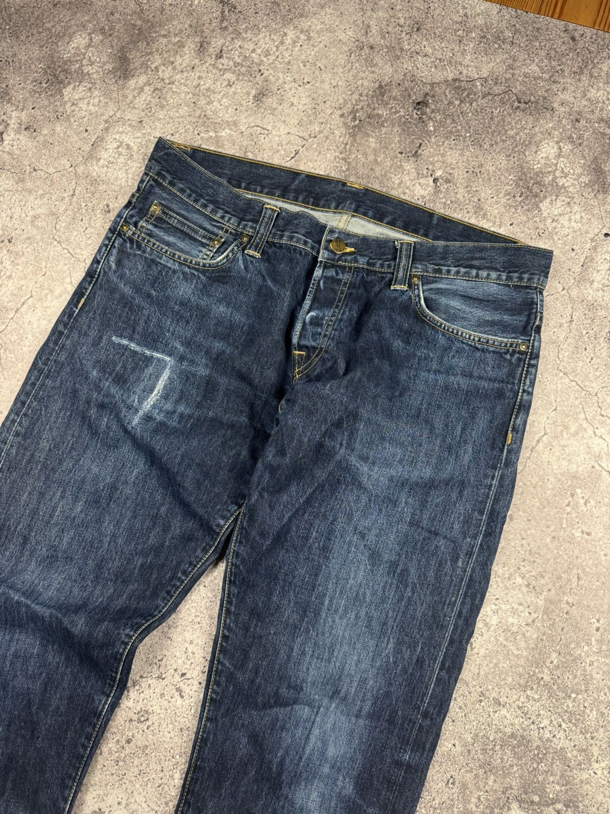 Carhartt Carhartt Davies Vintage Jeans Workwear Skate Y2K Faded Pants Size US 33 - 4 Thumbnail
