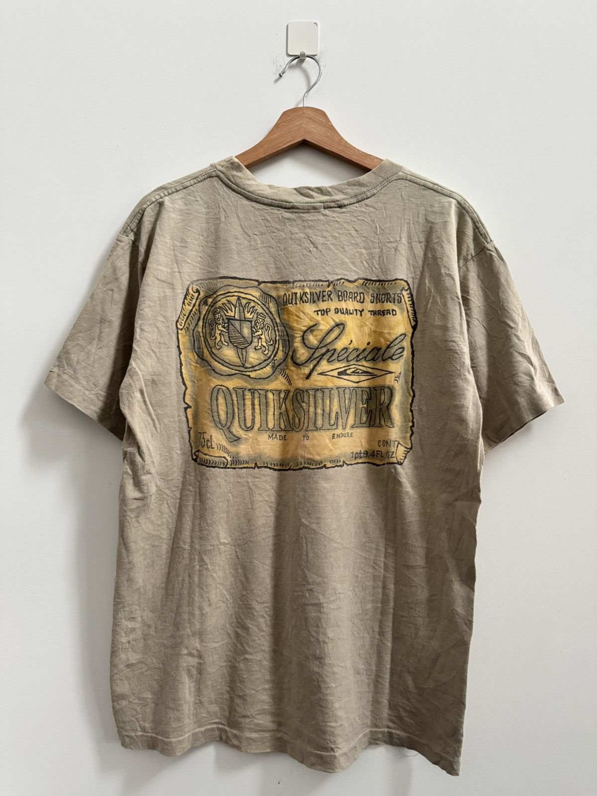 Quiksilver Vintage Quiksilver Surfing T-Shirt Size US L / EU 52-54 / 3 - 3 Thumbnail
