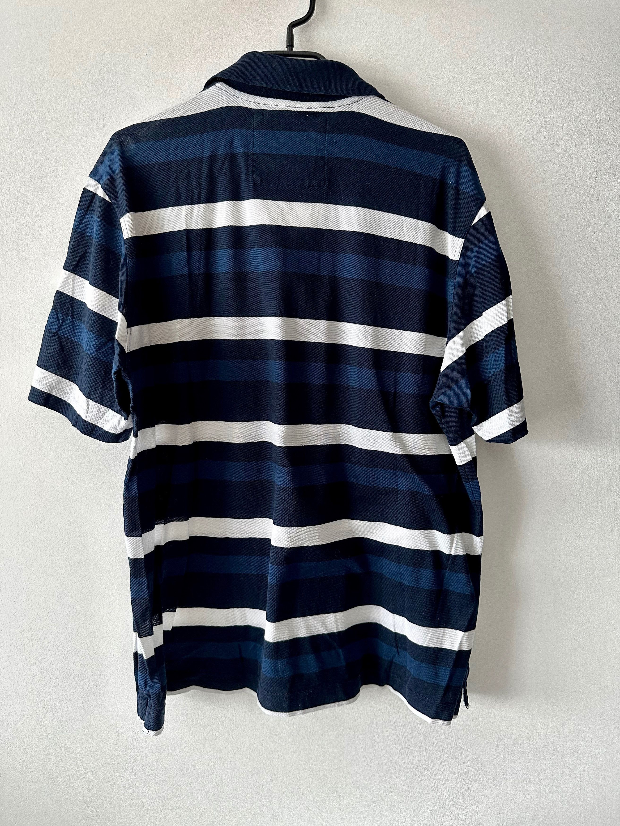 Paul & Shark Paul & Shark striped polo shirt dark blue / white yachting Size US L / EU 52-54 / 3 - 6 Thumbnail