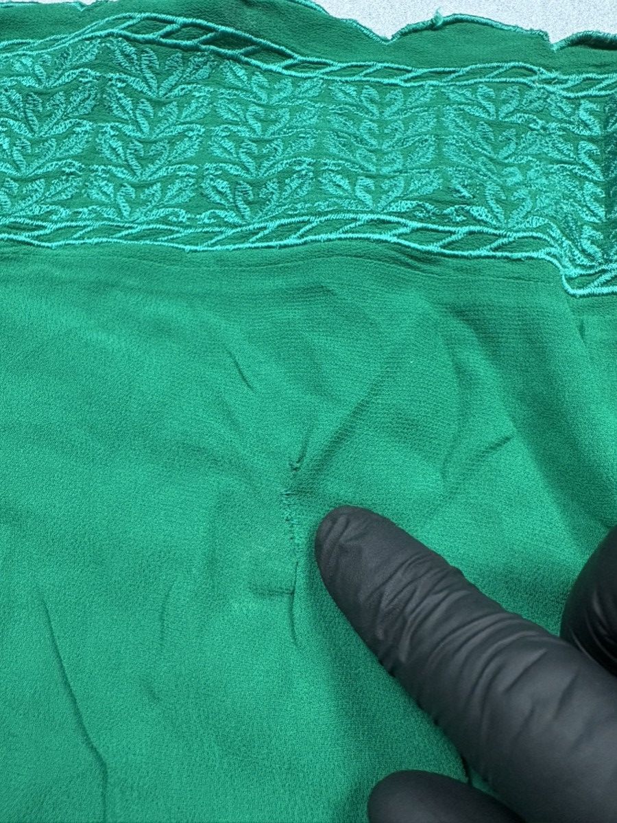 Isabel Marant Etoile Isabel Marant Étoile Green Embroidered Scallop Top Rare 48 Size XS / US 0-2 / IT 36-38 - 19 Thumbnail