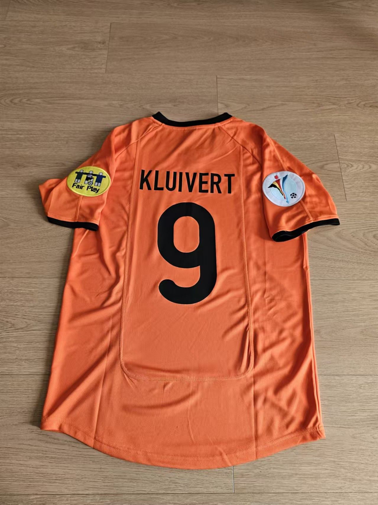 Nike 2000 Euro Cup Netherlands #9 Patrick Kluivert Jersey Size US M / EU 48-50 / 2 - 1 Thumbnail