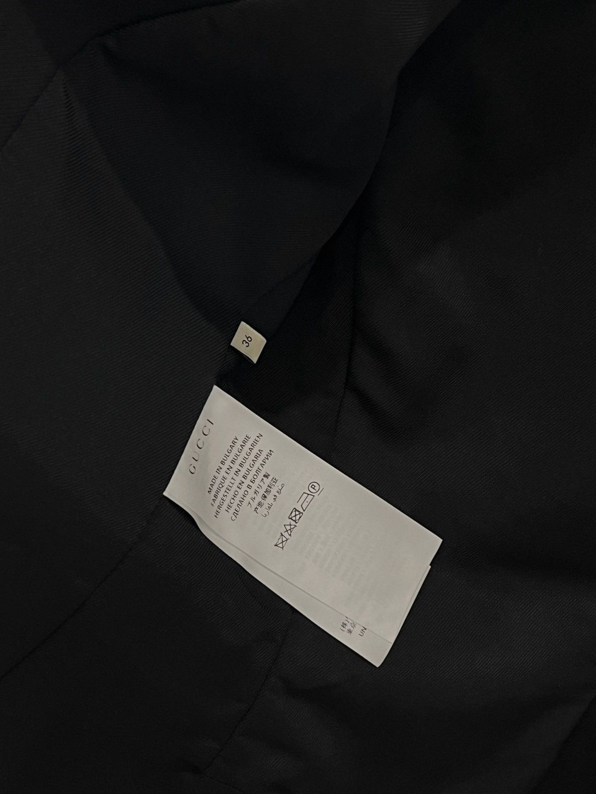 Gucci Gucci Uniform Black Classic Women's Blazer Size 38 Size XS / US 0-2 / IT 36-38 - 9 Thumbnail