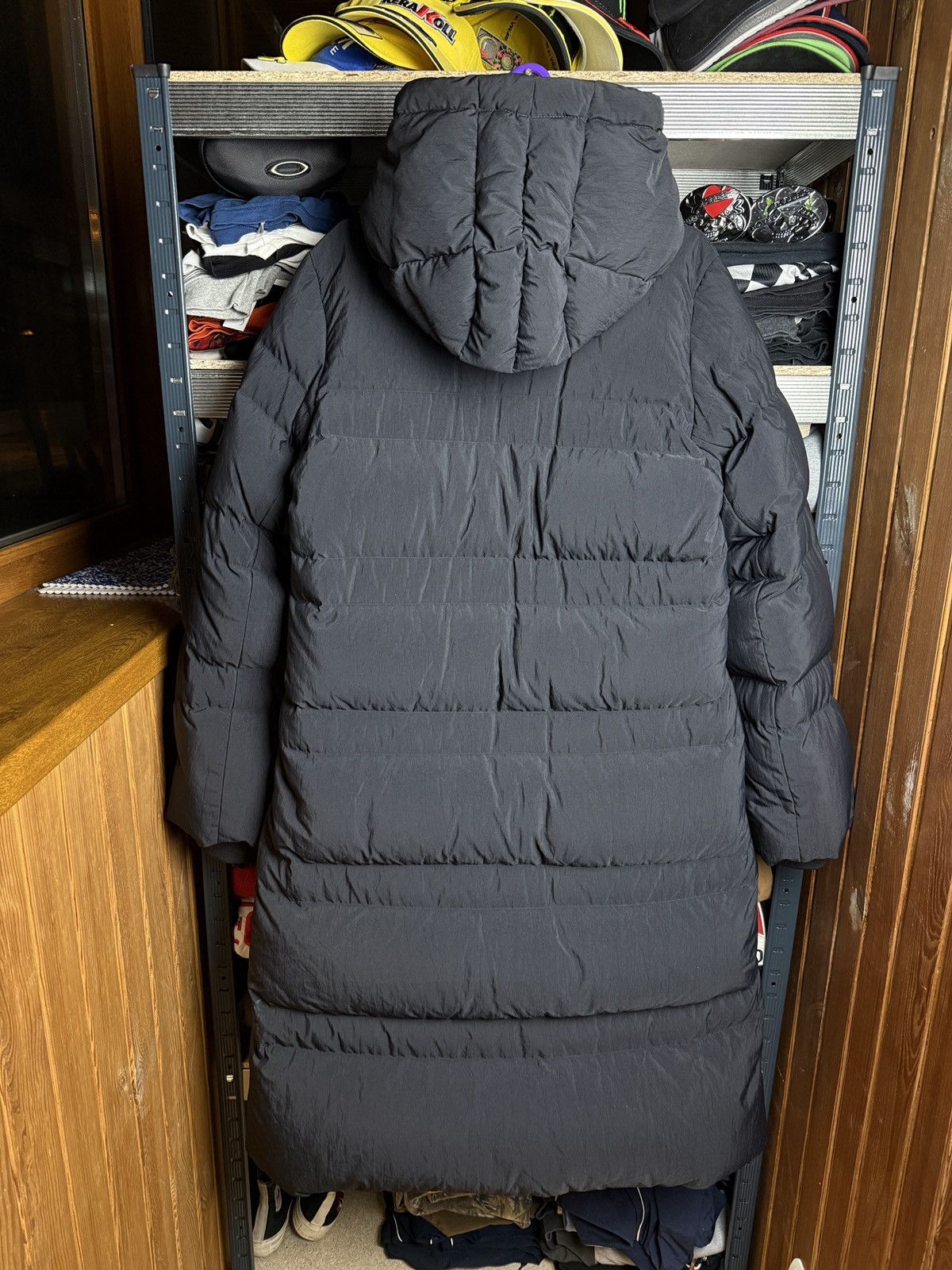 Adidas Y-3 Hooded Down Puffer Jacket Classic Size L / US 10 / IT 46 - 2 Thumbnail