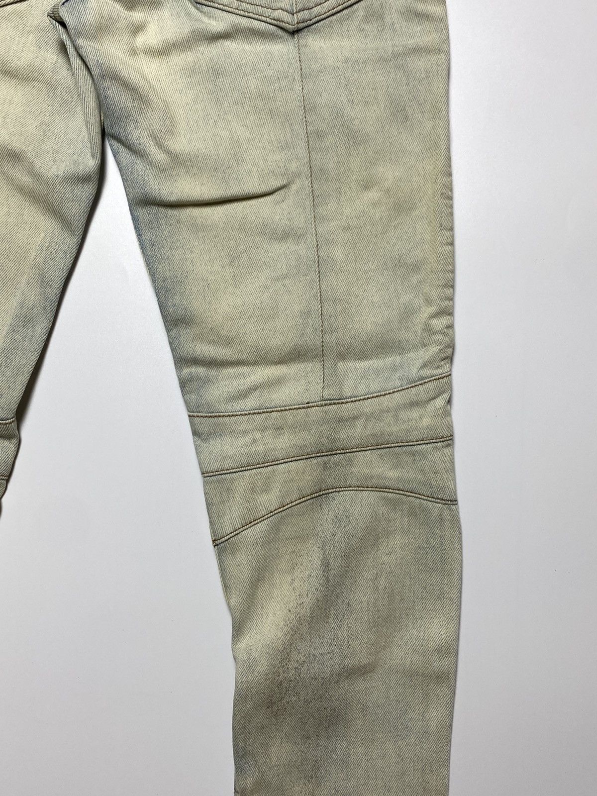 Balmain Balmain - Ankle Zip Biker Jeans Size US 30 / EU 46 - 14 Thumbnail