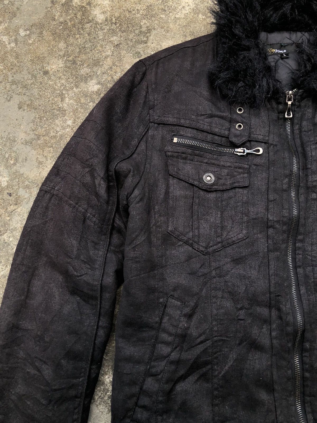 ジャケット・アウター ekam fur remake lgb ifsixwasnine fuga Intheattic-Japanese Fur Jacket Lgb Ifsixwasnine Style