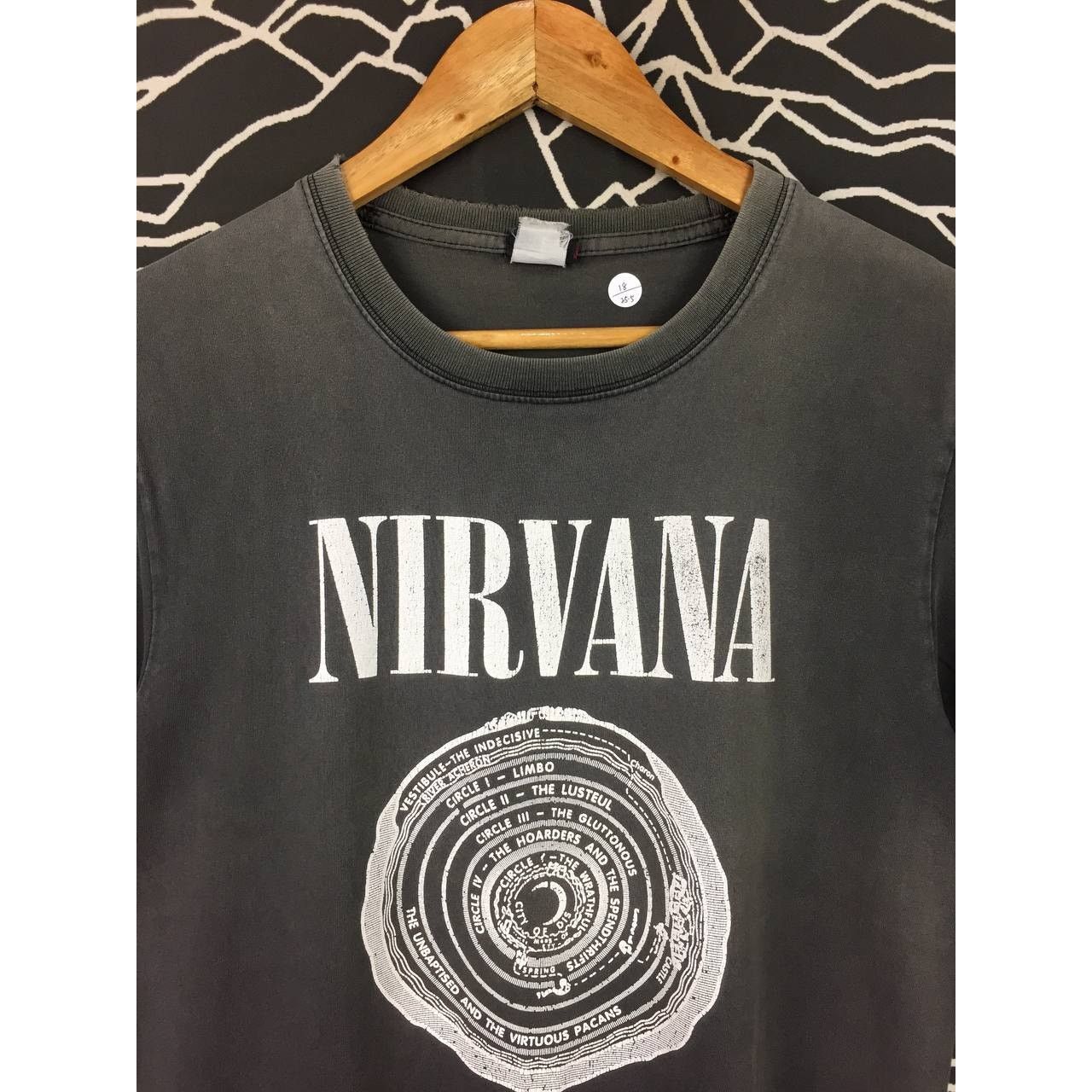 Band Tees Distressed Nirvana Vestibule Grunge Band Kurt Cobain Tee Size US S / EU 44-46 / 1 - 3 Thumbnail