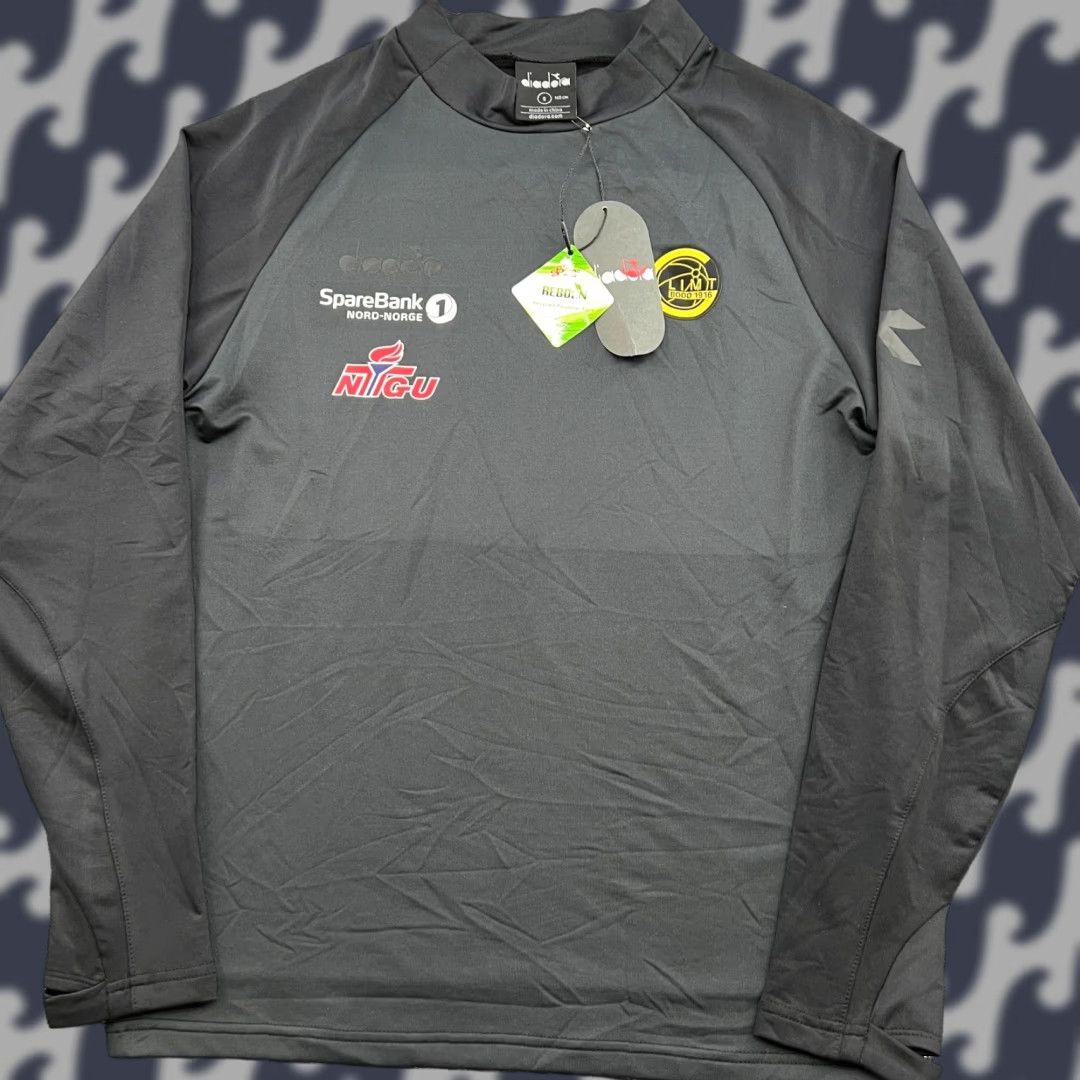 Diadora Diadora Bodo Glimt Track Top Football Small Norway Black Long Sleeve Zip Size US S / EU 44-46 / 1 - 1 Thumbnail