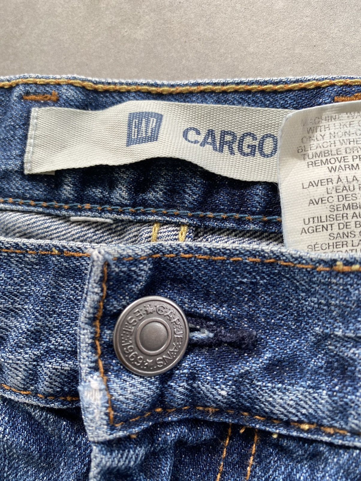 Gap GAP CARGO DENIM PANT Size US 33 - 4 Thumbnail