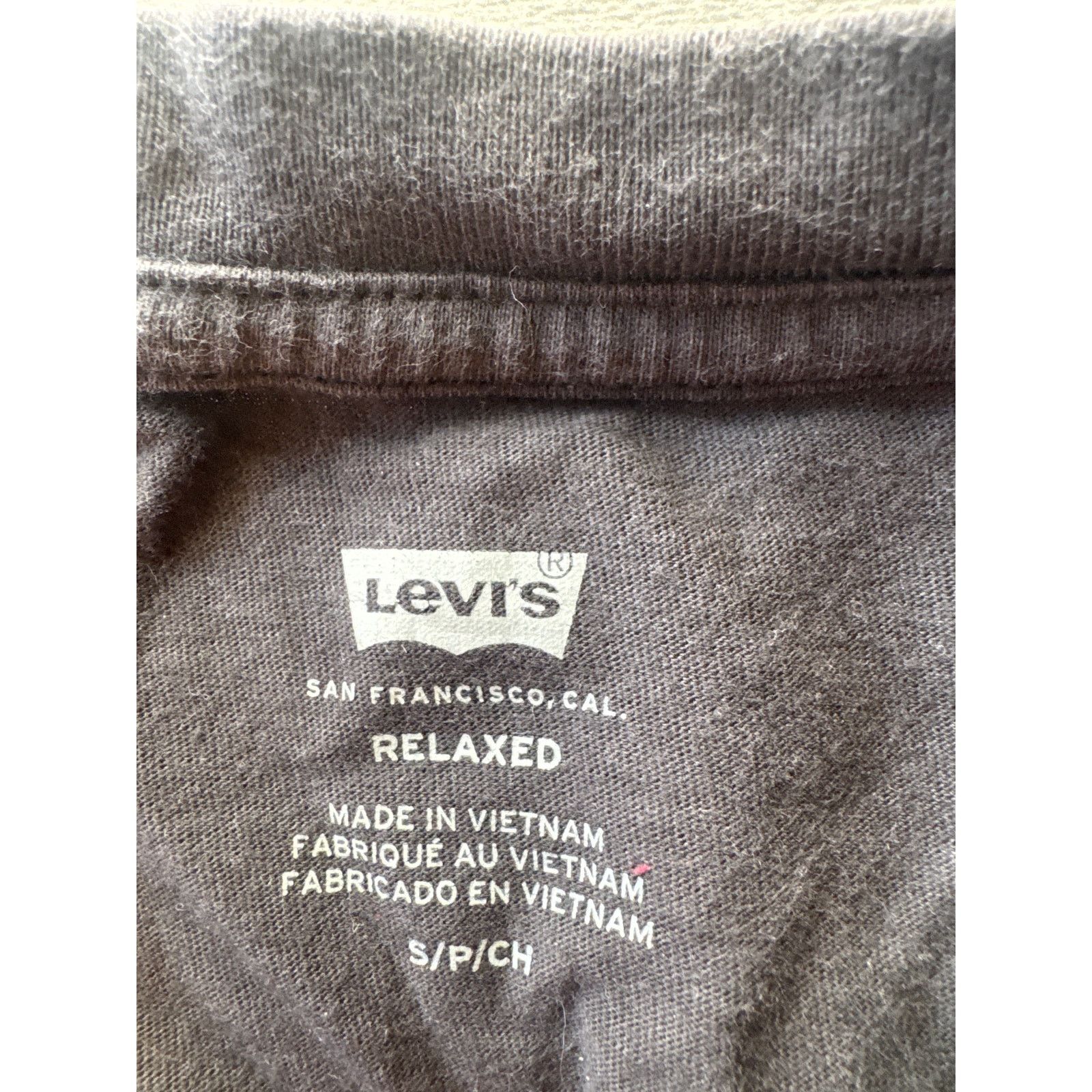 Levi's Levi’s Men’s Graphic Tee | Size Small | Swirl Checker Logo Size US S / EU 44-46 / 1 - 4 Thumbnail