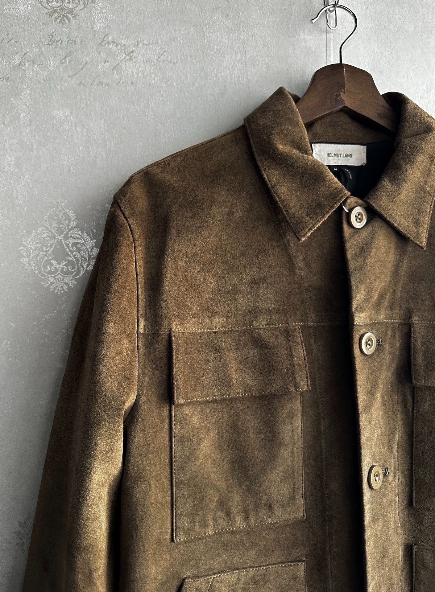 Helmut Lang Helmut Lang Suede Four-Pocket Jacket Size US M / EU 48-50 / 2 - 5 Thumbnail
