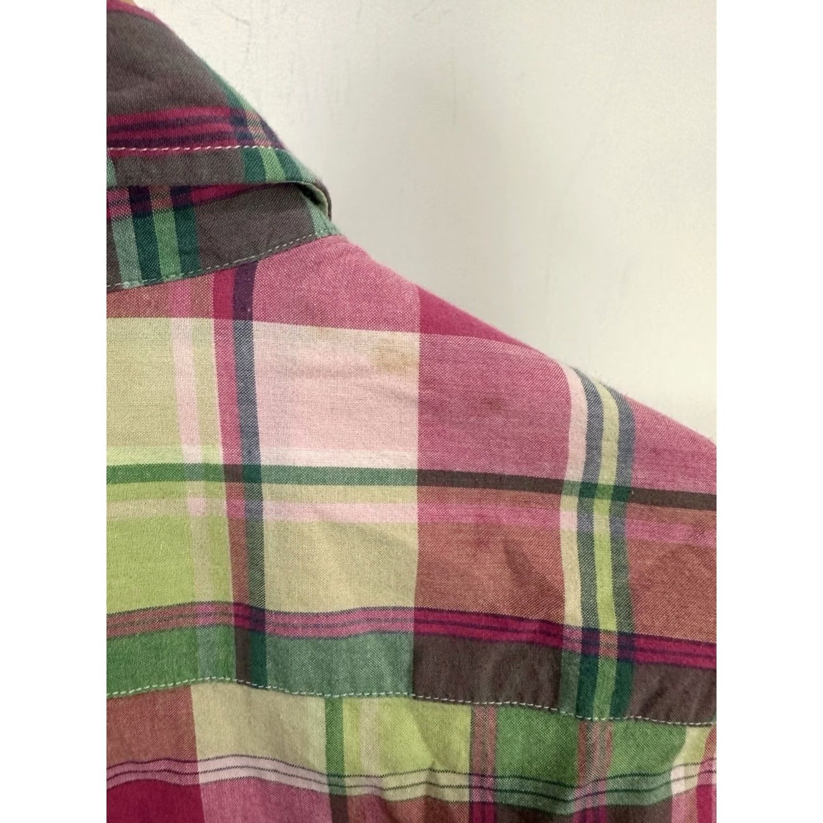 Brooks Brothers VTG Brooks Brothers 346 Madre Plaid Button Down Long Sleeve Shirt M Multicolor Check Men Button-Up Shirt Size US M / EU 48-50 / 2 - 6 Thumbnail