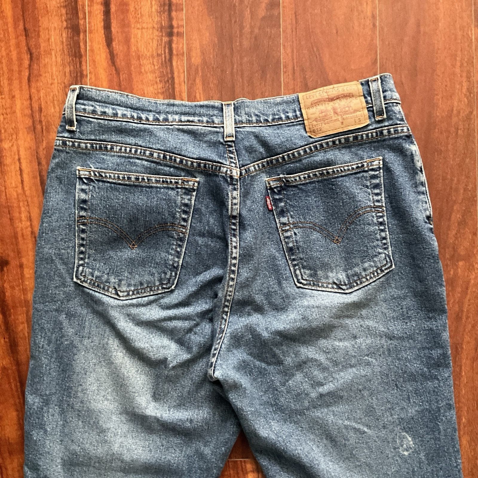 Levi's Levi's 512 Tapered Leg Stretch Jeans Size 14 M 34x31 Size 36" / US 14 / IT 50 - 7 Thumbnail