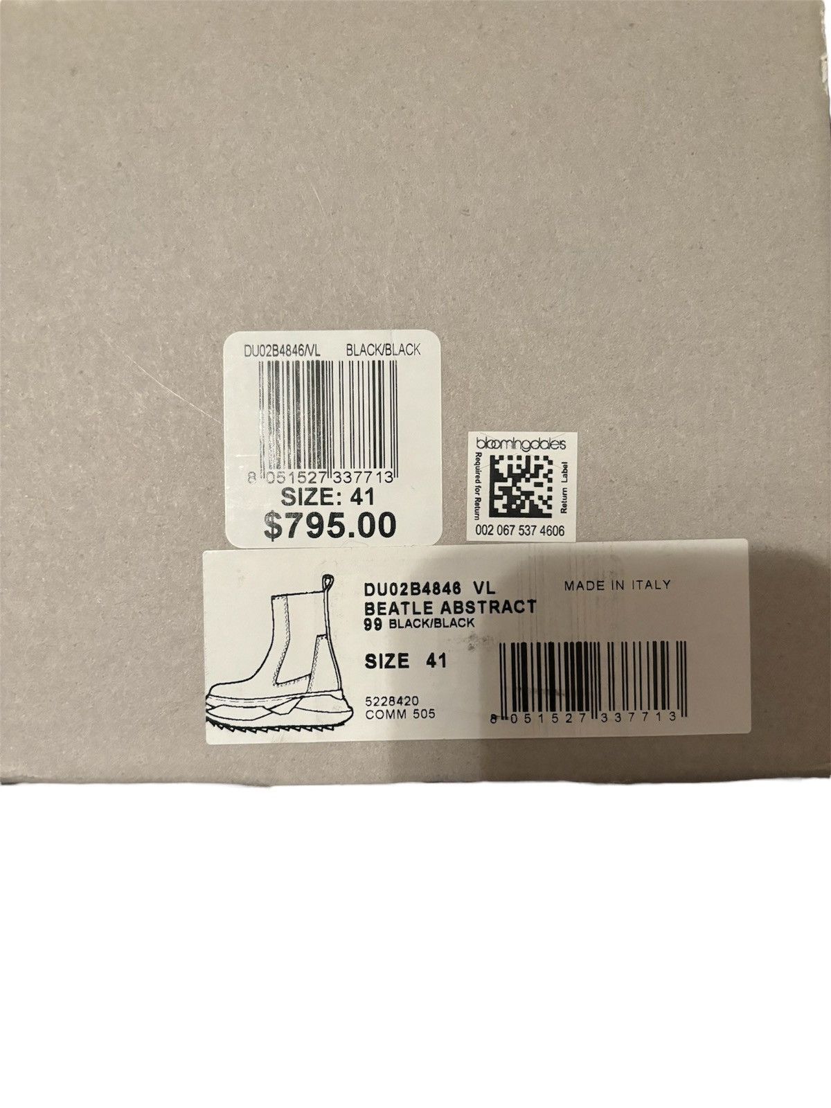 Rick Owens Beatle Abstract Rick Owen Boots Size US 9.5 / EU 42-43 - 4 Thumbnail