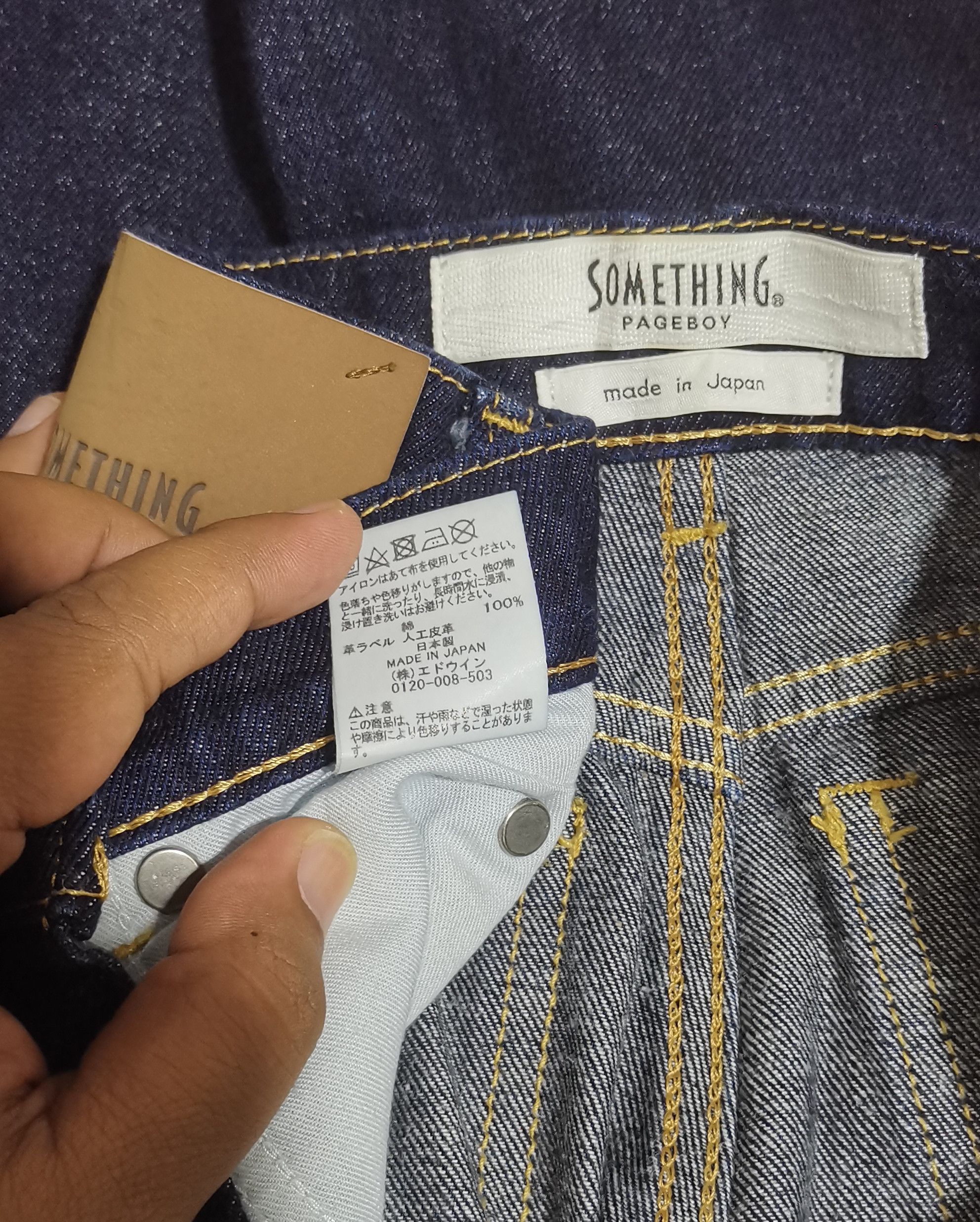 Japanese Brand × Jean × Vintage Super Flare Jeans Made In Japan Edwin Size US 26 / EU 42 - 10 Thumbnail