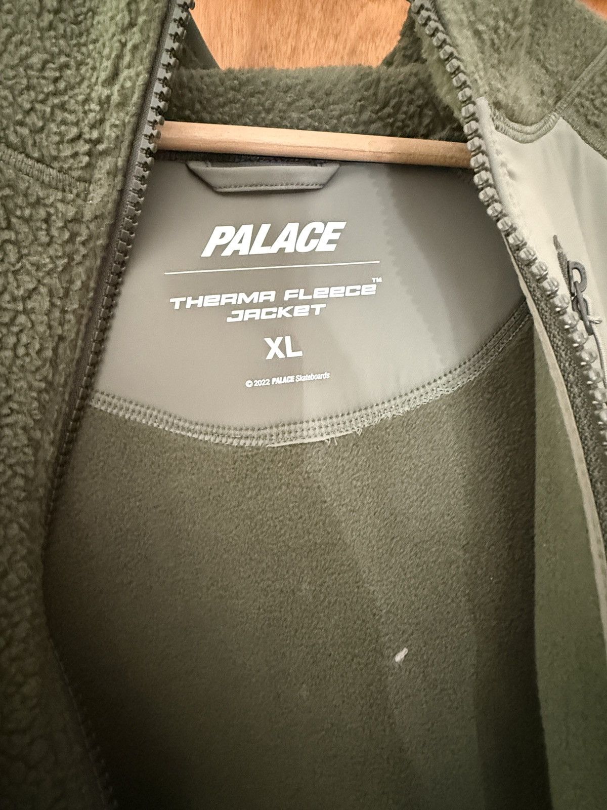 Palace PALACE THERMA HOODED FLEECE JACKET - OLIVE XL Size US XL / EU 56 / 4 - 6 Thumbnail