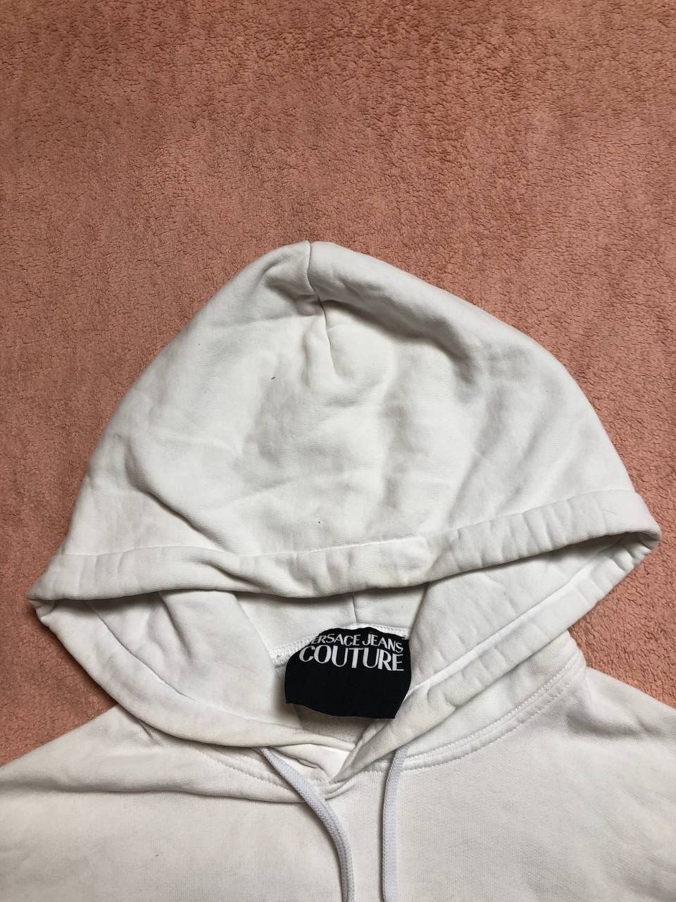 Versace Jeans Couture Versace Jeans Couture Big Y2K Logo Hoodie Size XS Size US XS / EU 42 / 0 - 11 Thumbnail