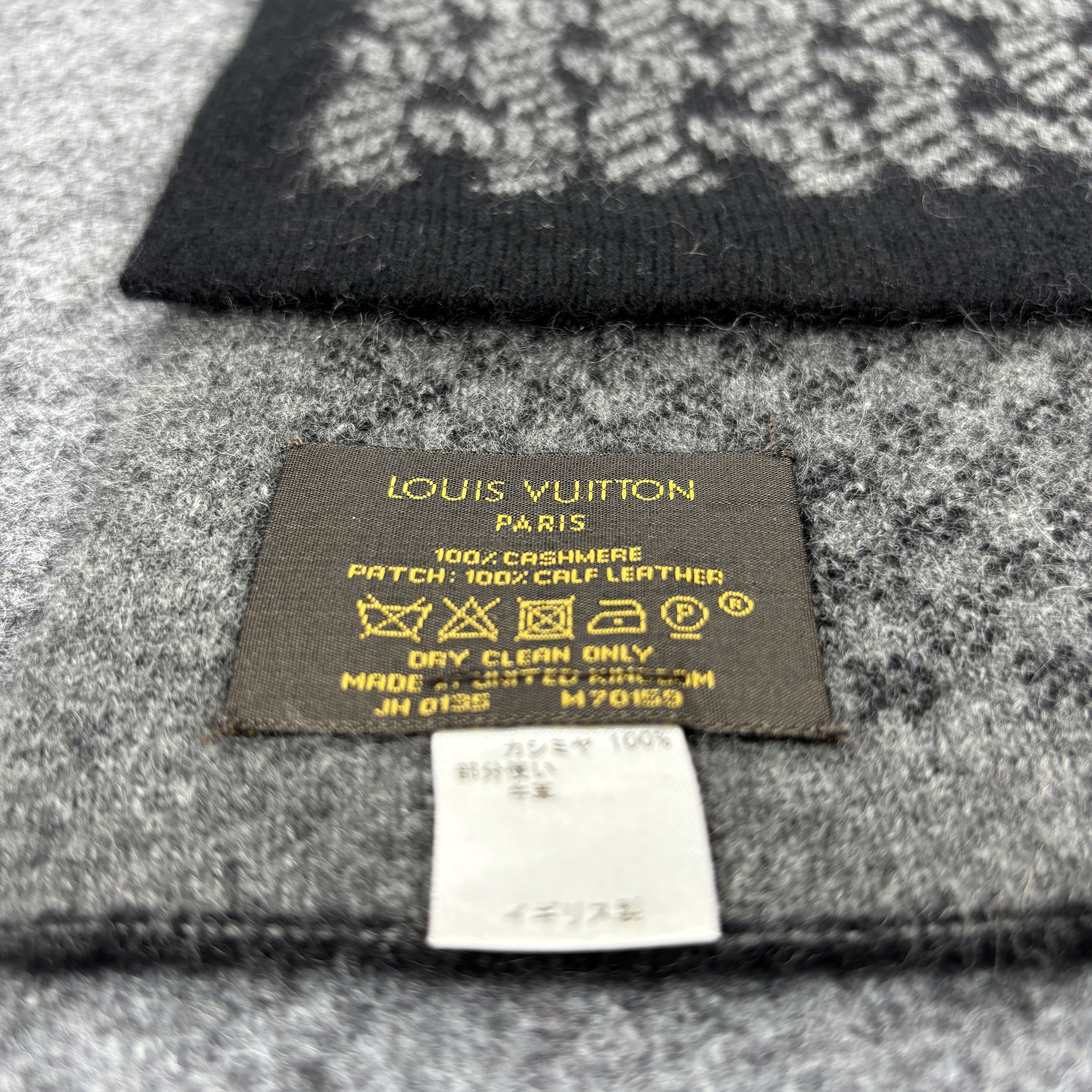 Louis Vuitton × Vintage GF10727 Louis Vuitton Scarf Neck Wear Muffler Nova Check Size ONE SIZE - 5 Thumbnail