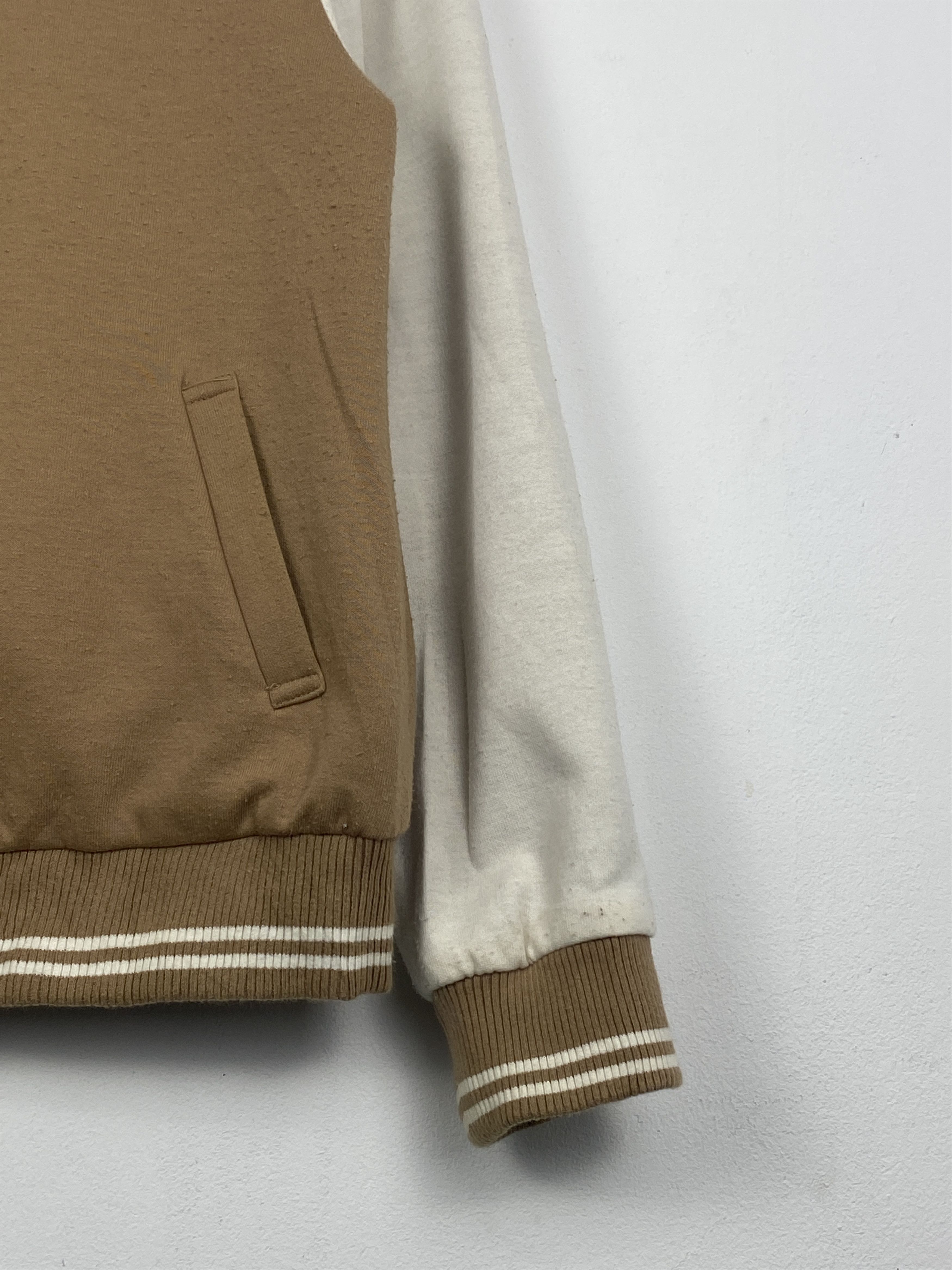 Olive Vintage Olive Reversible Button Up Bomber Varsity Jacket Size US M / EU 48-50 / 2 - 12 Thumbnail