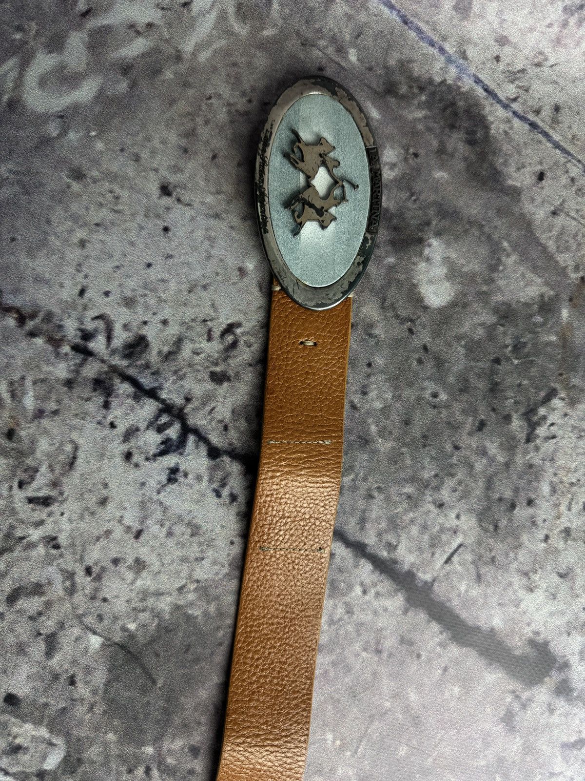 Barbour La Martina Argentina Leather Belt Size ONE SIZE - 4 Thumbnail