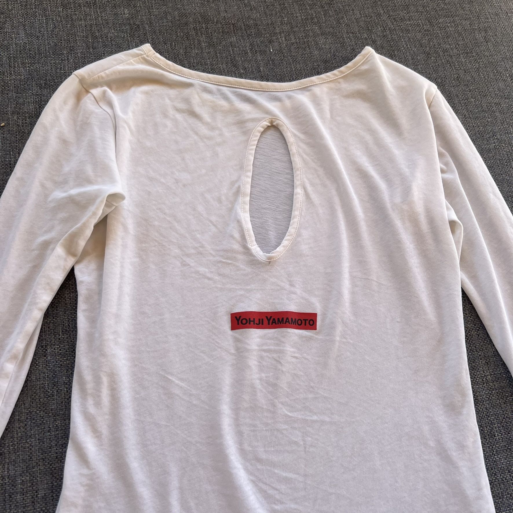 Yohji Yamamoto Rare Yohji Yamamoto Cut Out Semi Sheer Top Size US M / EU 48-50 / 2 - 1 Thumbnail