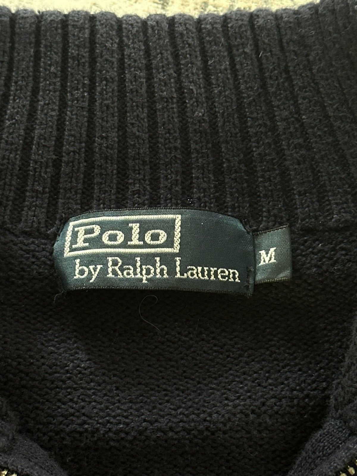 Vintage Ralf Lauren 1/4 zip Size US M / EU 48-50 / 2 - 3 Thumbnail