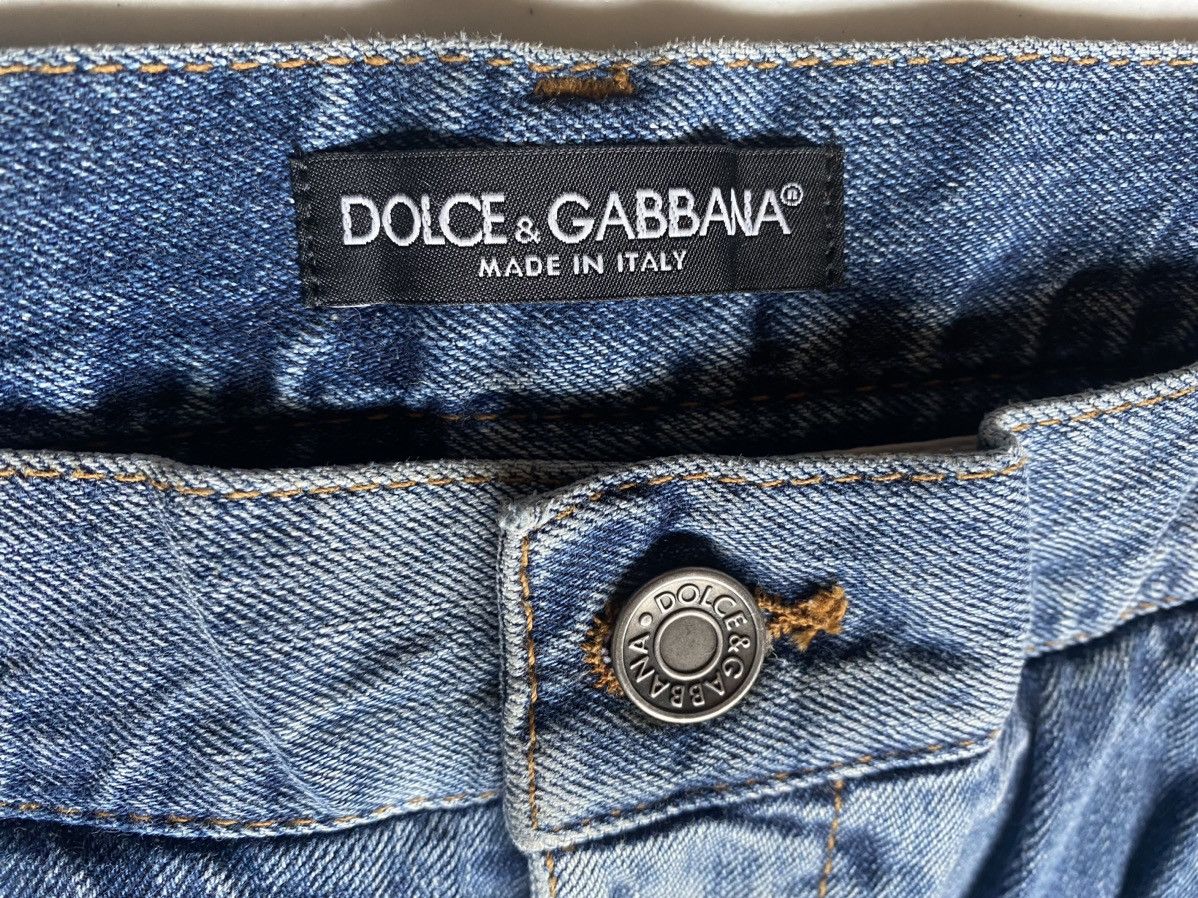 Dolce & Gabbana Dolce & Gabbana blue 6 pkt logo denim G3FBTP 56 NWT Size US 40 / EU 56 - 3 Thumbnail