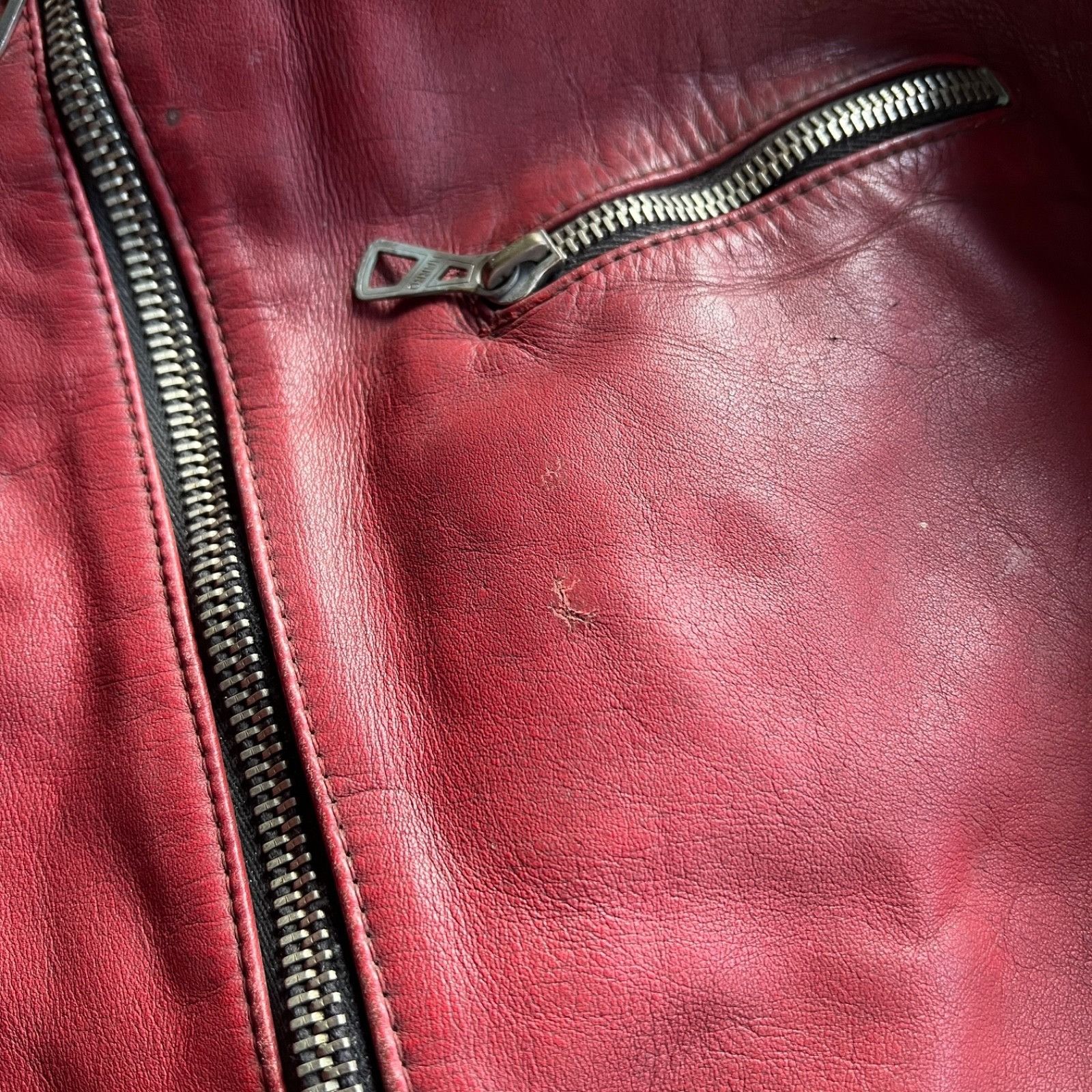 Genuine Leather Harro Vintage 70s Leather Motorcycle Jacket 9779AC Size US M / EU 48-50 / 2 - 16 Thumbnail
