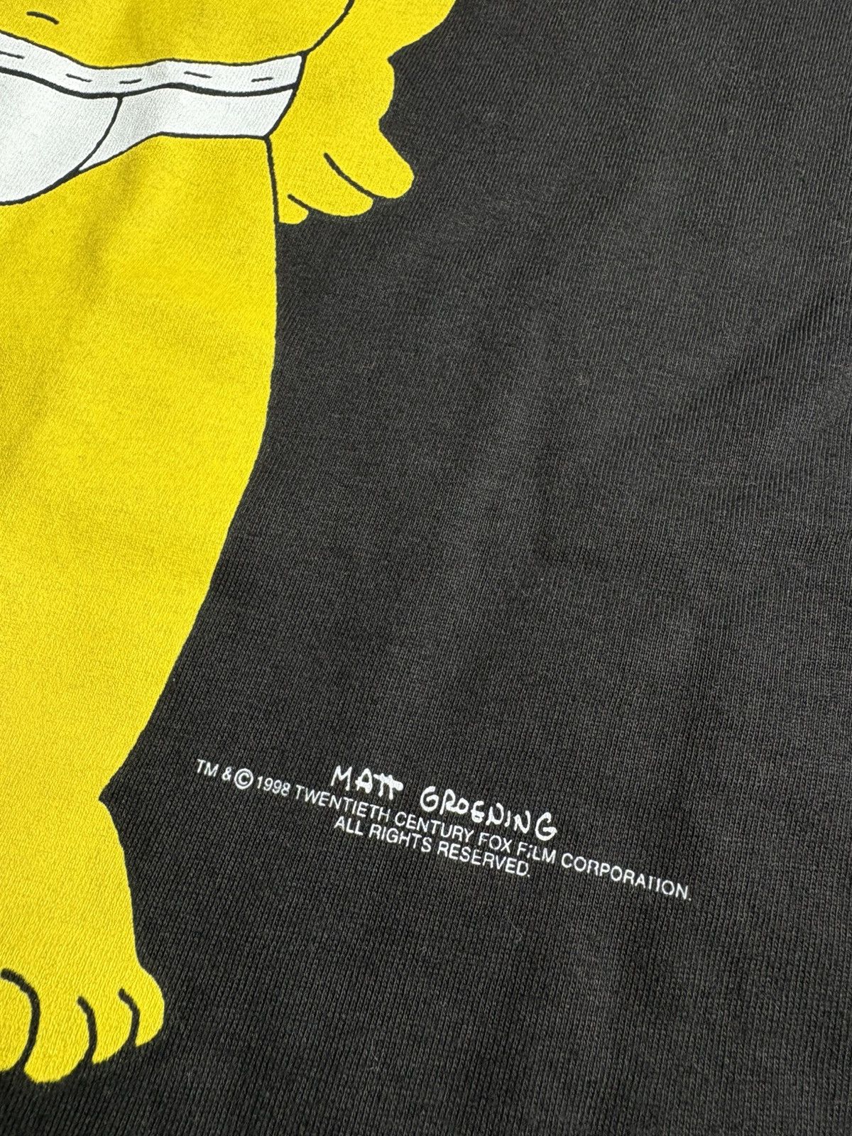 The Simpsons Vintage 1998 Simpsons Tshirt Size US M / EU 48-50 / 2 - 3 Thumbnail