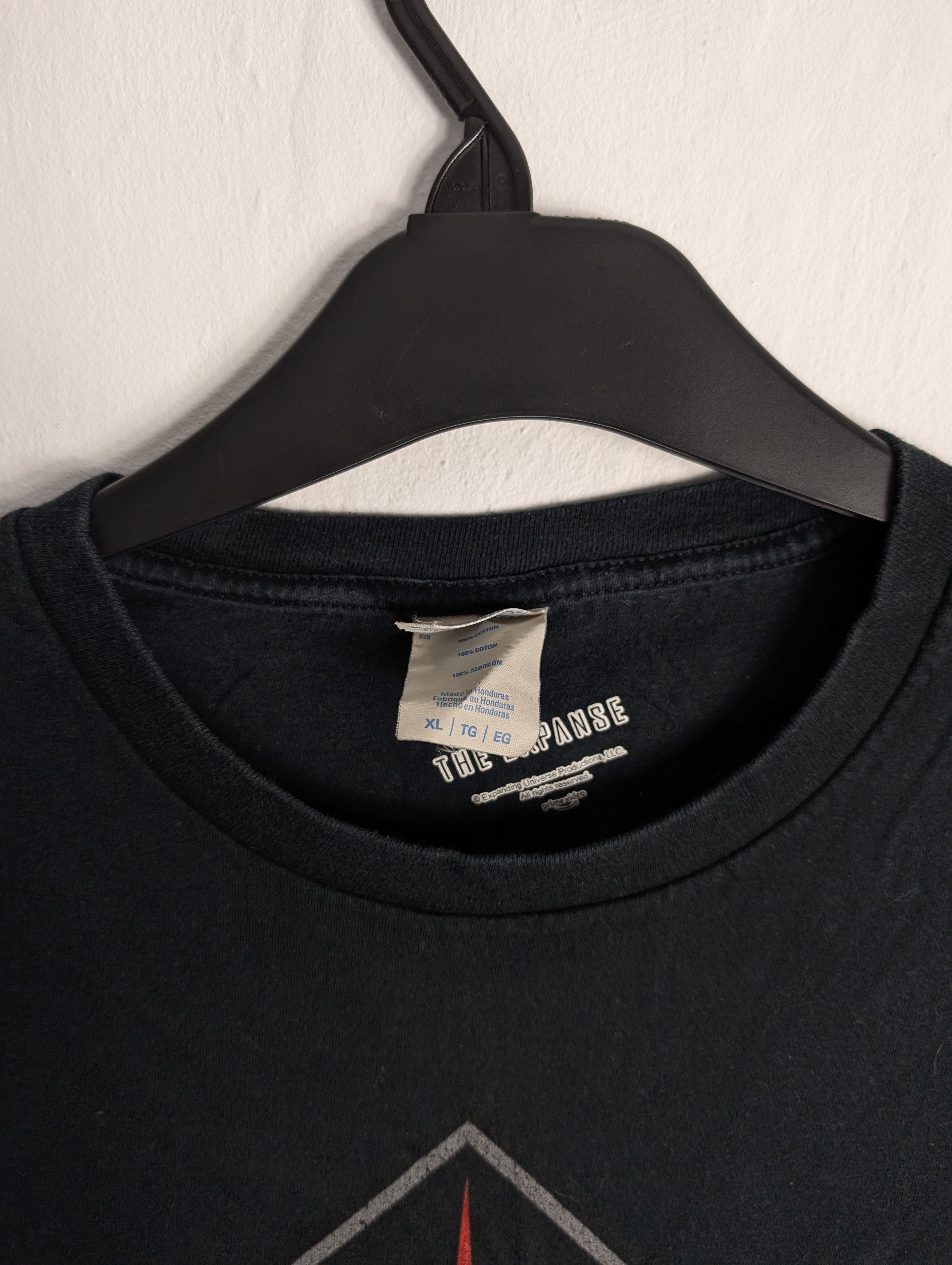 Vintage Black T-shirt The Expanse Eros Station Tv Series Size US XL / EU 56 / 4 - 3 Thumbnail