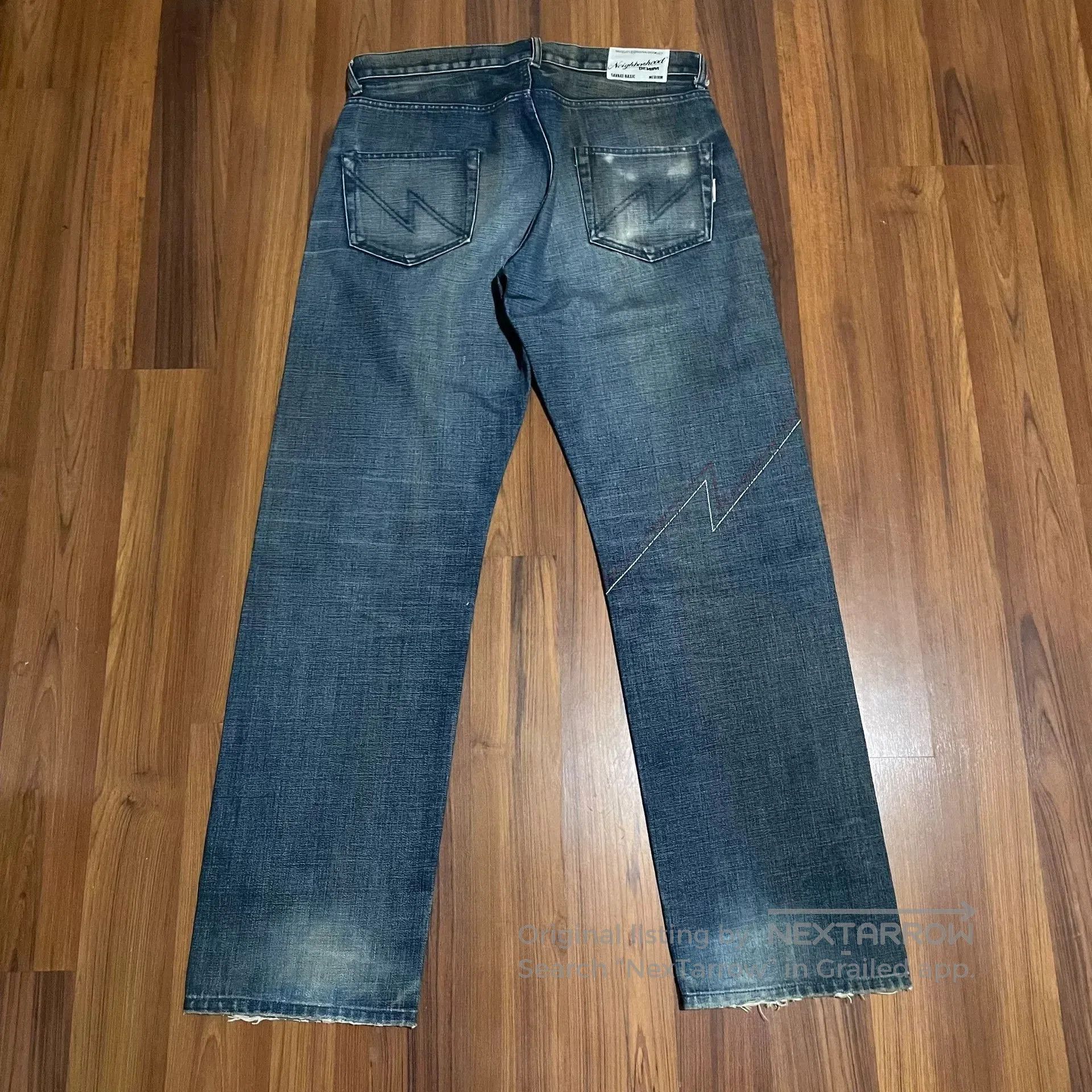 Neighborhood NEIGHBORHOOD 02 BASIC Denim Jeans. Size US 28 / EU 44 - 4 Thumbnail
